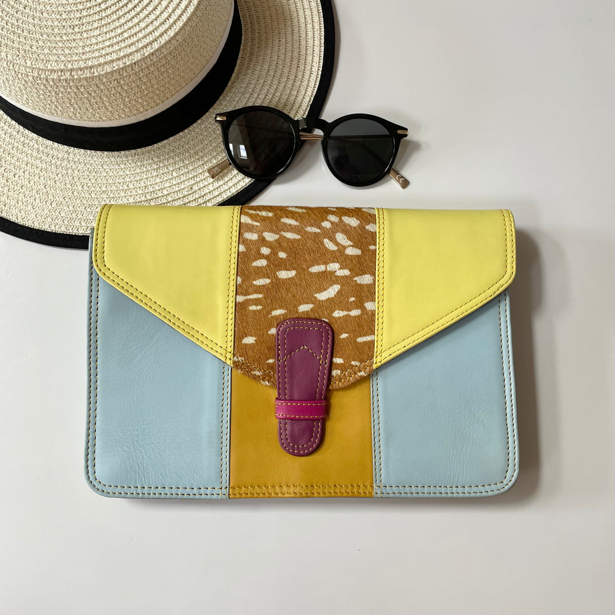 Nephele Mavis Bags Unique Handmade Upcycled Sustainable Leather