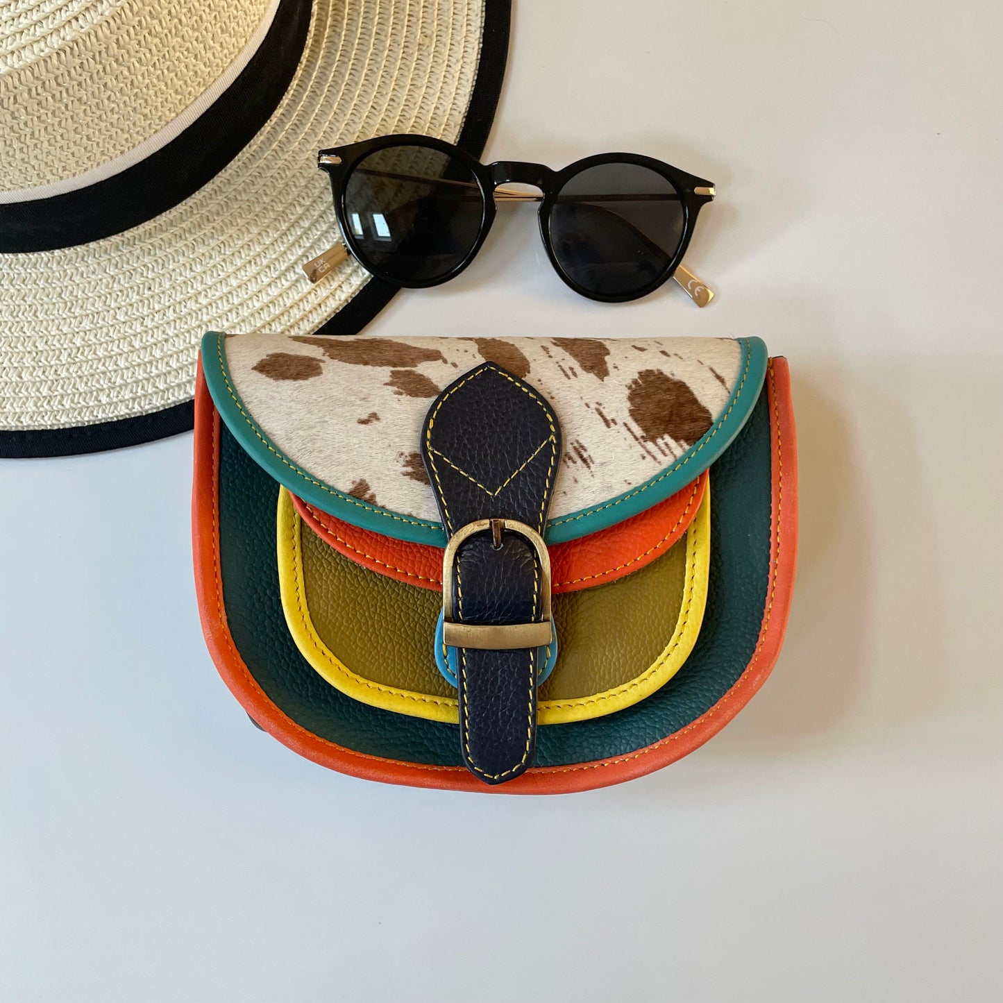 Nephele Olivia Bags Unique Handmade Recycled Sustainable Upcycled Leather