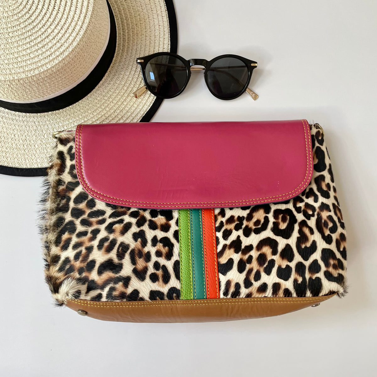 OUTLET Nephele Clara Bag Unique Handmade Recycled Sustainable Leather