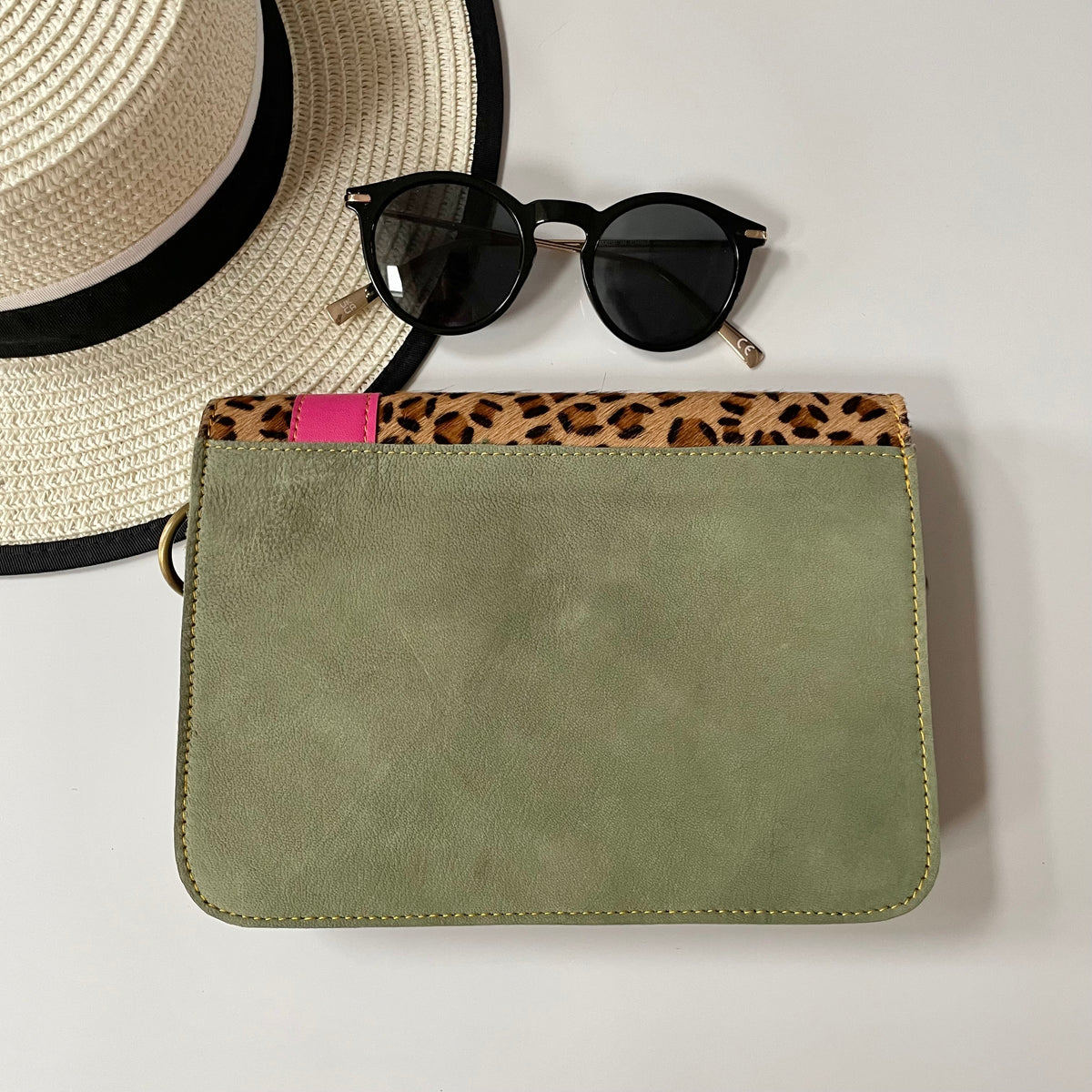 OUTLET Nephele Edna Bag Unique Handmade Recycled Sustainable Leather