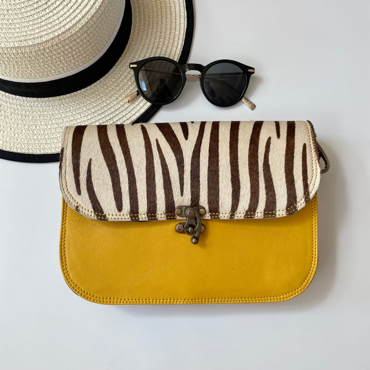 OUTLET Nephele Belle Bag Unique Handmade Recycled Sustainable Leather