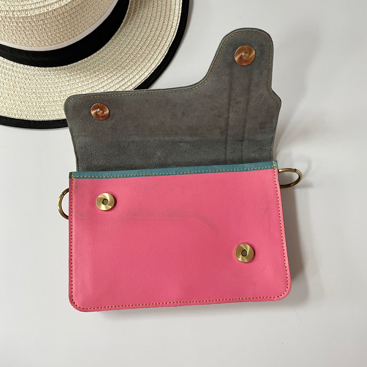 OUTLET Nephele Edna Bag Unique Handmade Recycled Sustainable Leather