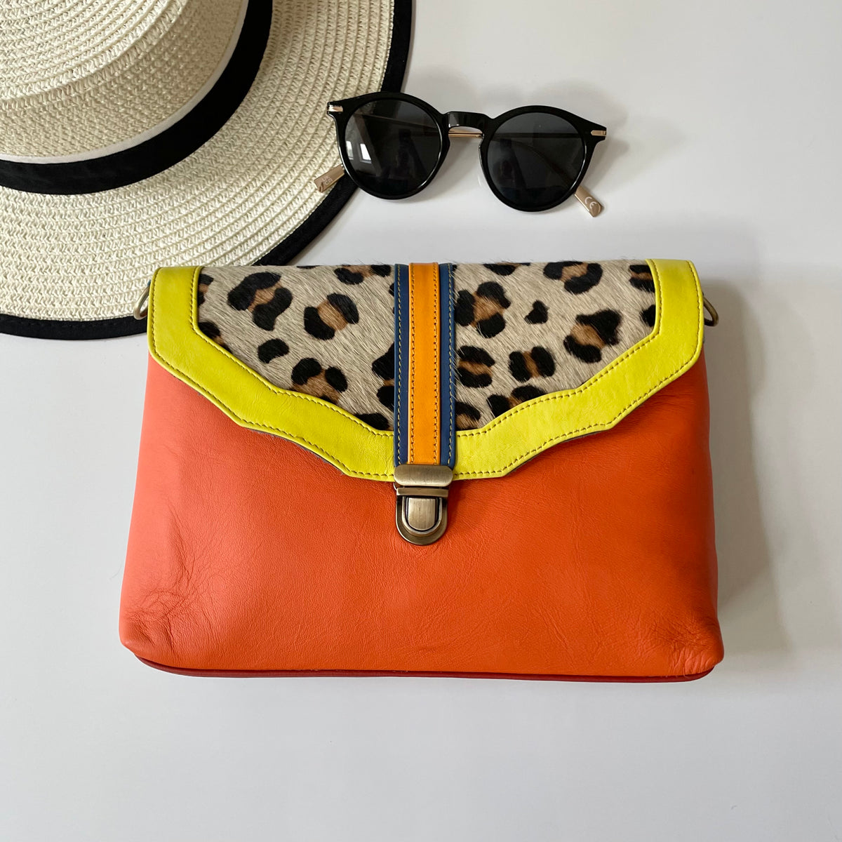 OUTLET Nephele Hattie Bag Unique Handmade Recycled Sustainable Leather