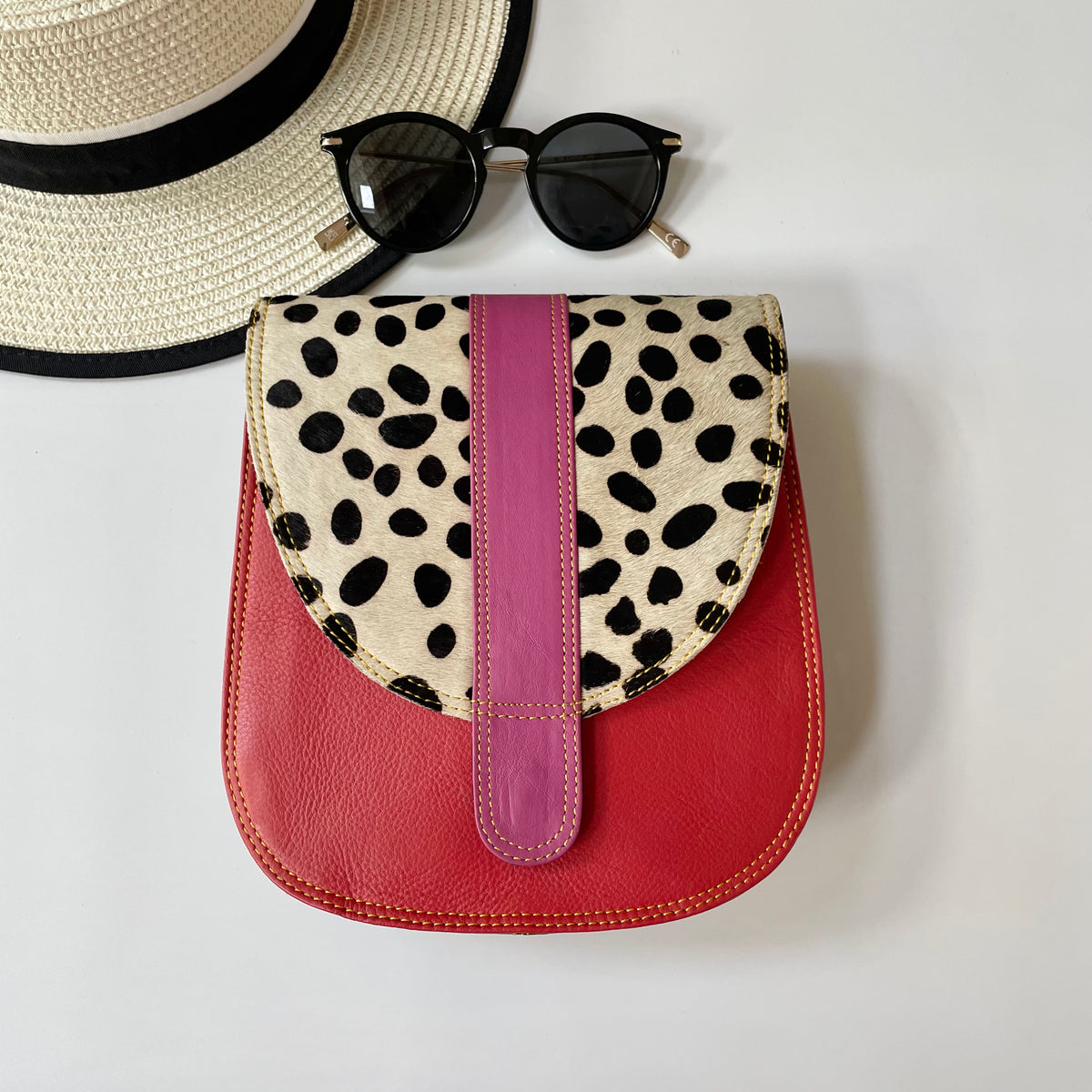 OUTLET Nephele Margot Bag Unique Handmade Recycled Sustainable Leather