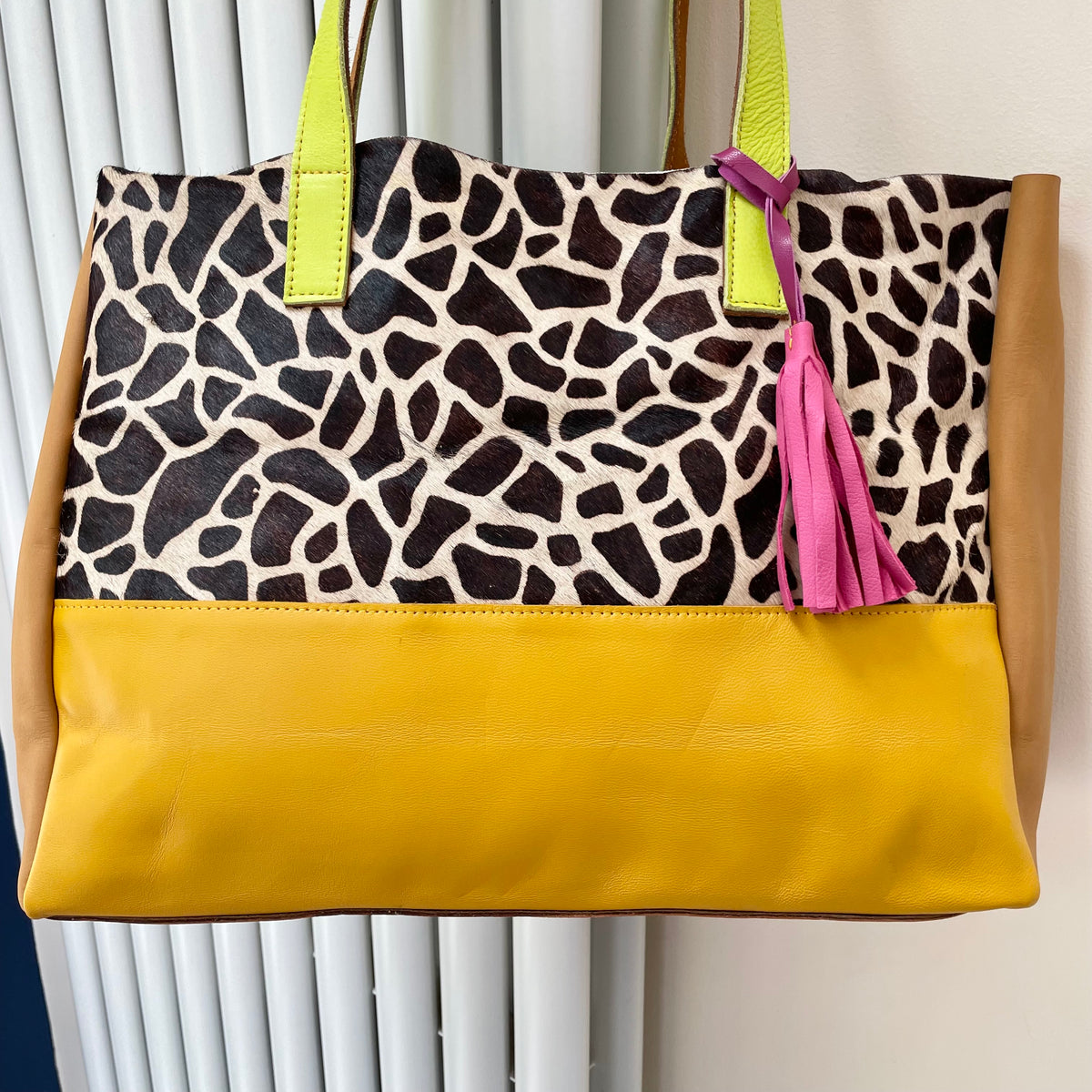 OUTLET Nephele Anya Bag Unique Handmade Recycled Sustainable Leather