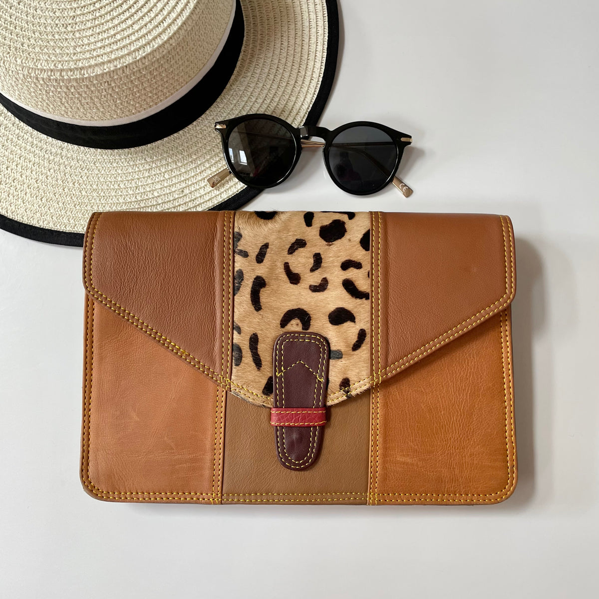 Nephele Mavis Bags Unique Handmade Upcycled Sustainable Leather