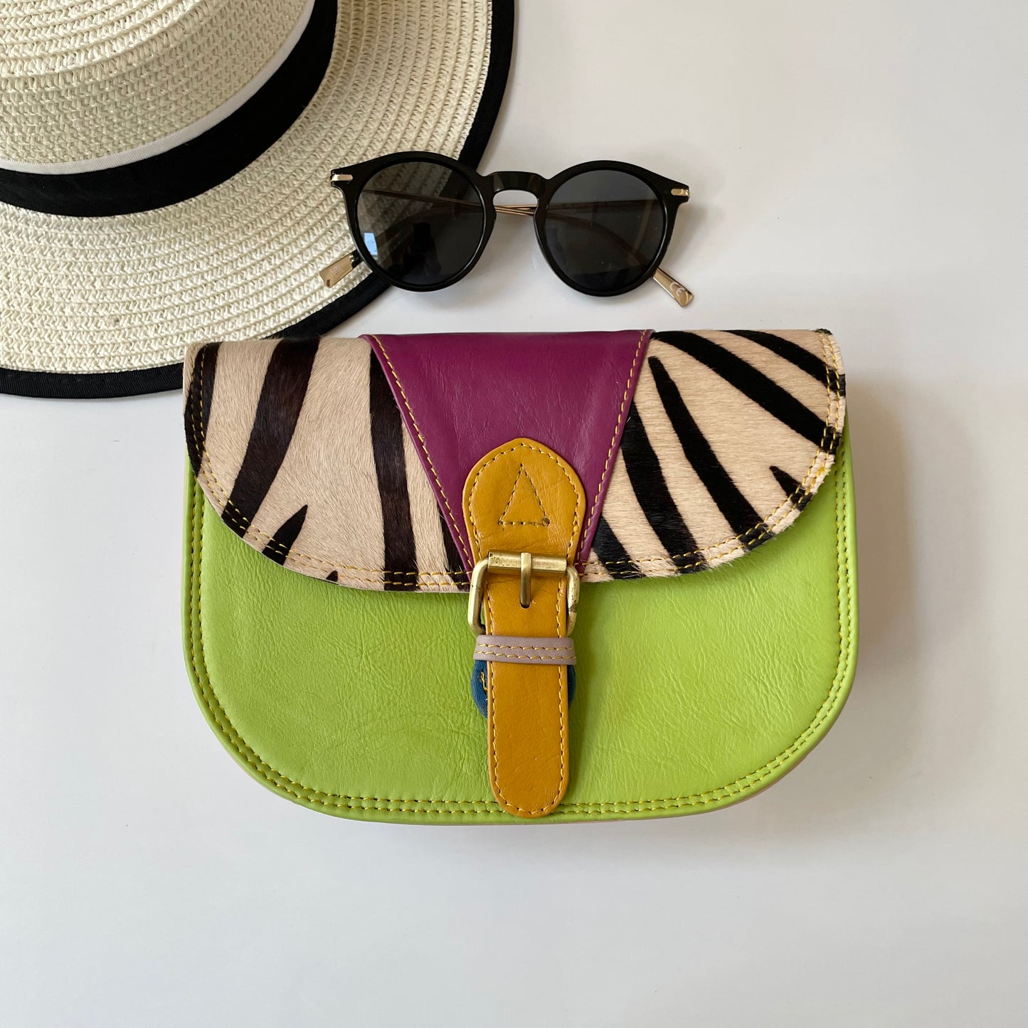Nephele Jenny Bags Unique Handmade Recycled Sustainable Upcycled Leather