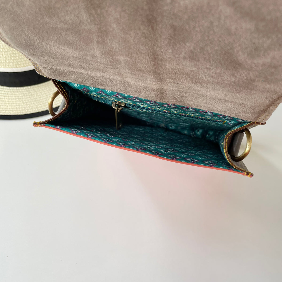 OUTLET Nephele Margot Bag Unique Handmade Recycled Sustainable Leather