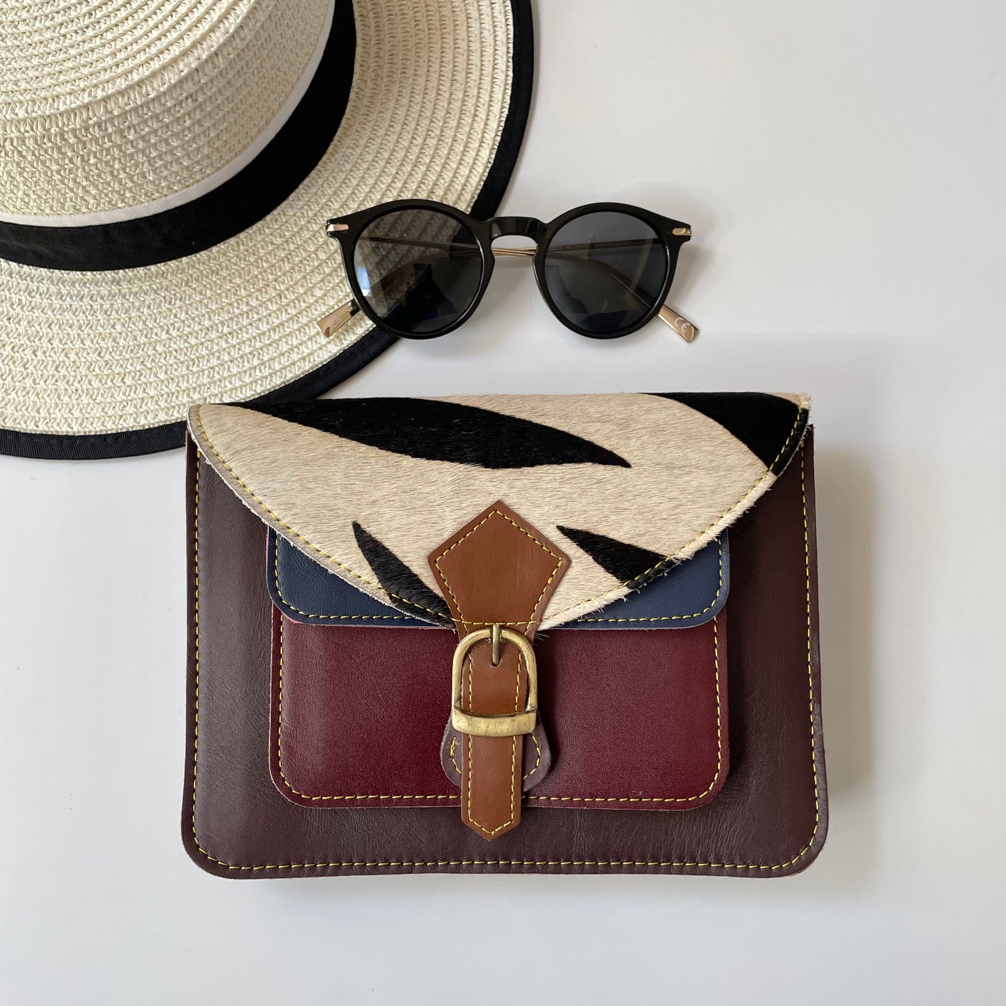 Nephele Dixie Bags Unique Handmade Recycled Sustainable Upcycled Leather