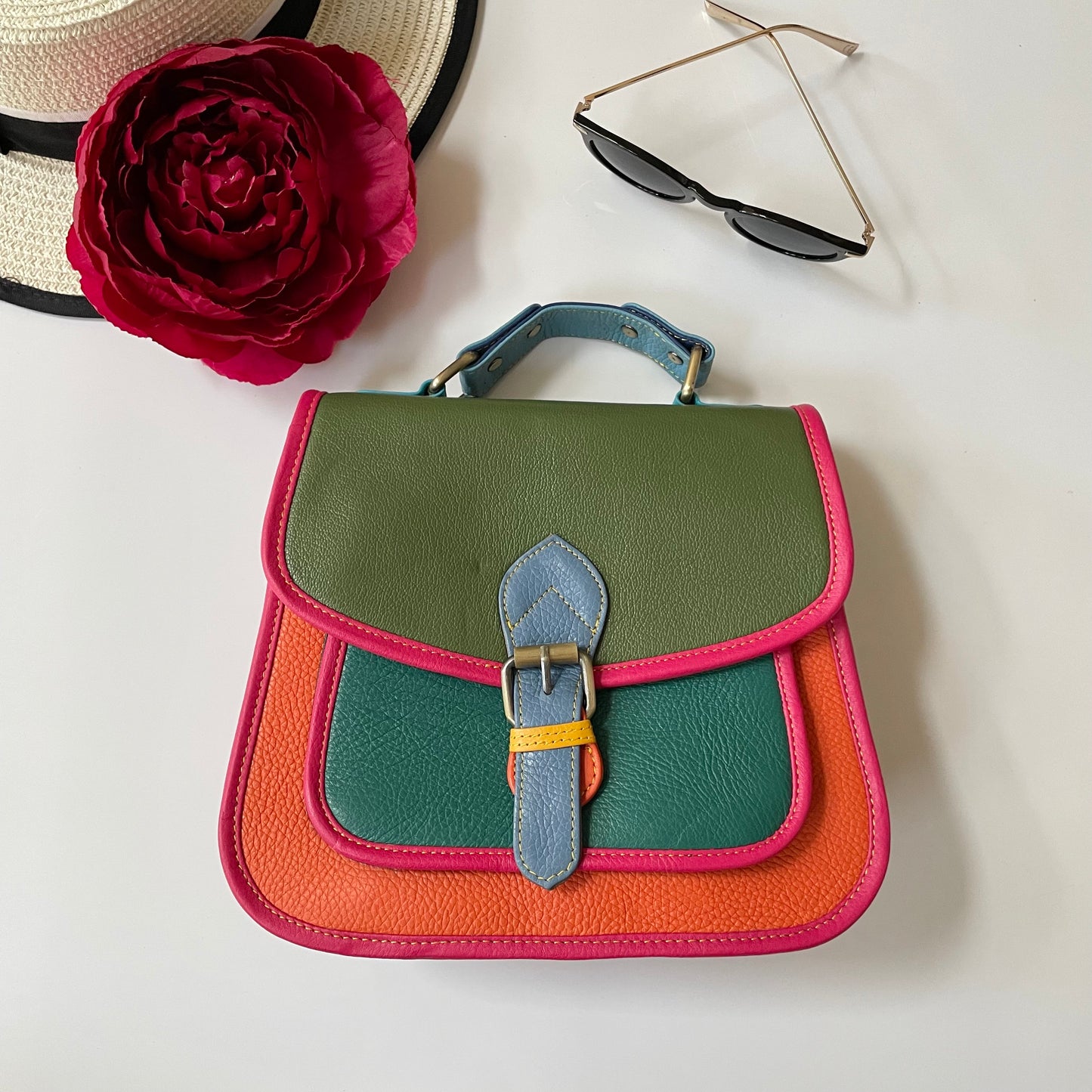 Nephele Lydia Bags Unique Handmade Recycled Sustainable Upcycled Leather