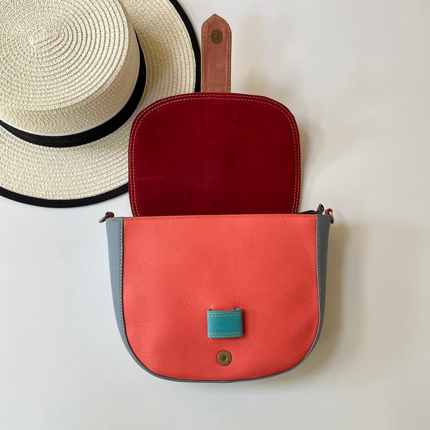 Nephele Dot Bags Unique Handmade Recycled Sustainable Upcycled Leather