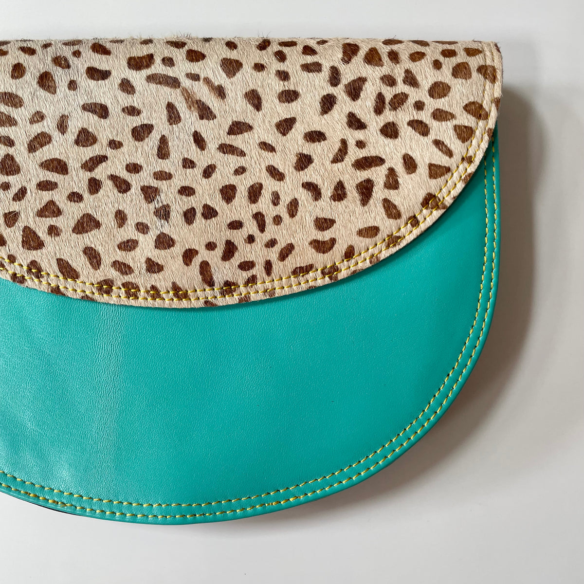 OUTLET Nephele Claire Bag Unique Handmade Recycled Sustainable Leather