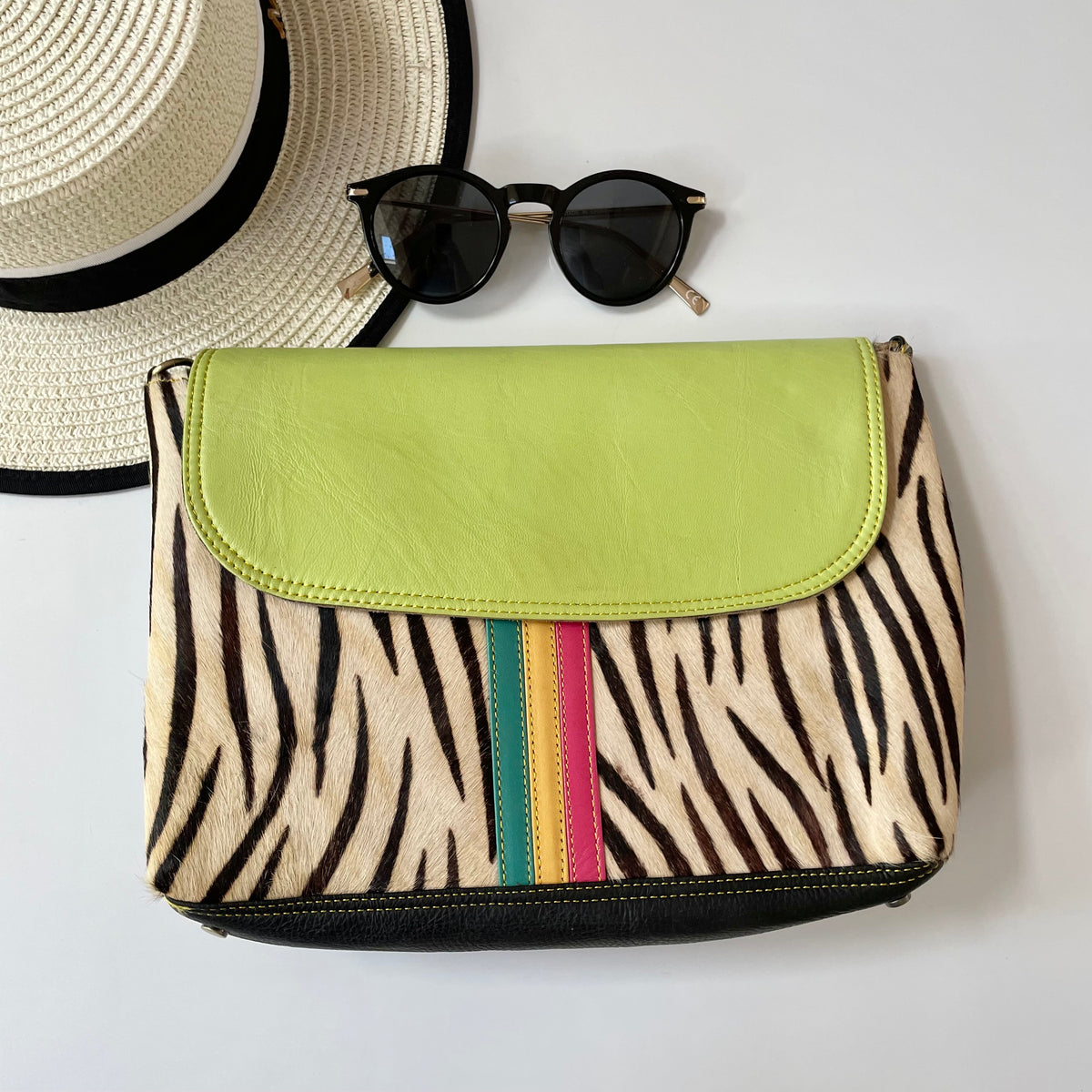 NEW Nephele Clara Bags Unique Handmade Recycled Leather