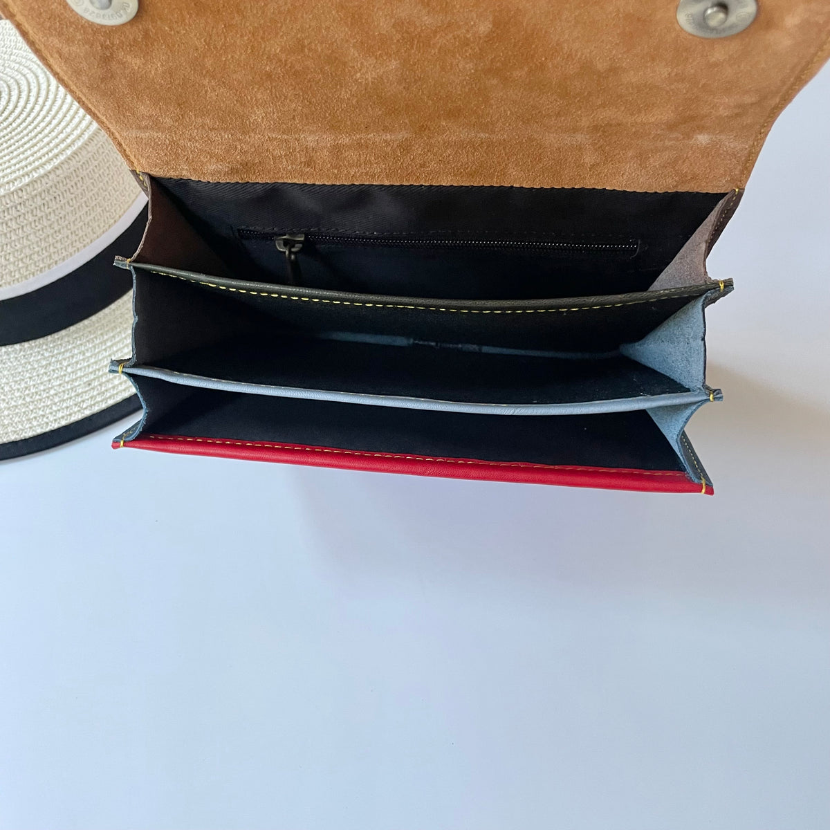 OUTLET Nephele Esme Bag Unique Handmade Recycled Sustainable Leather