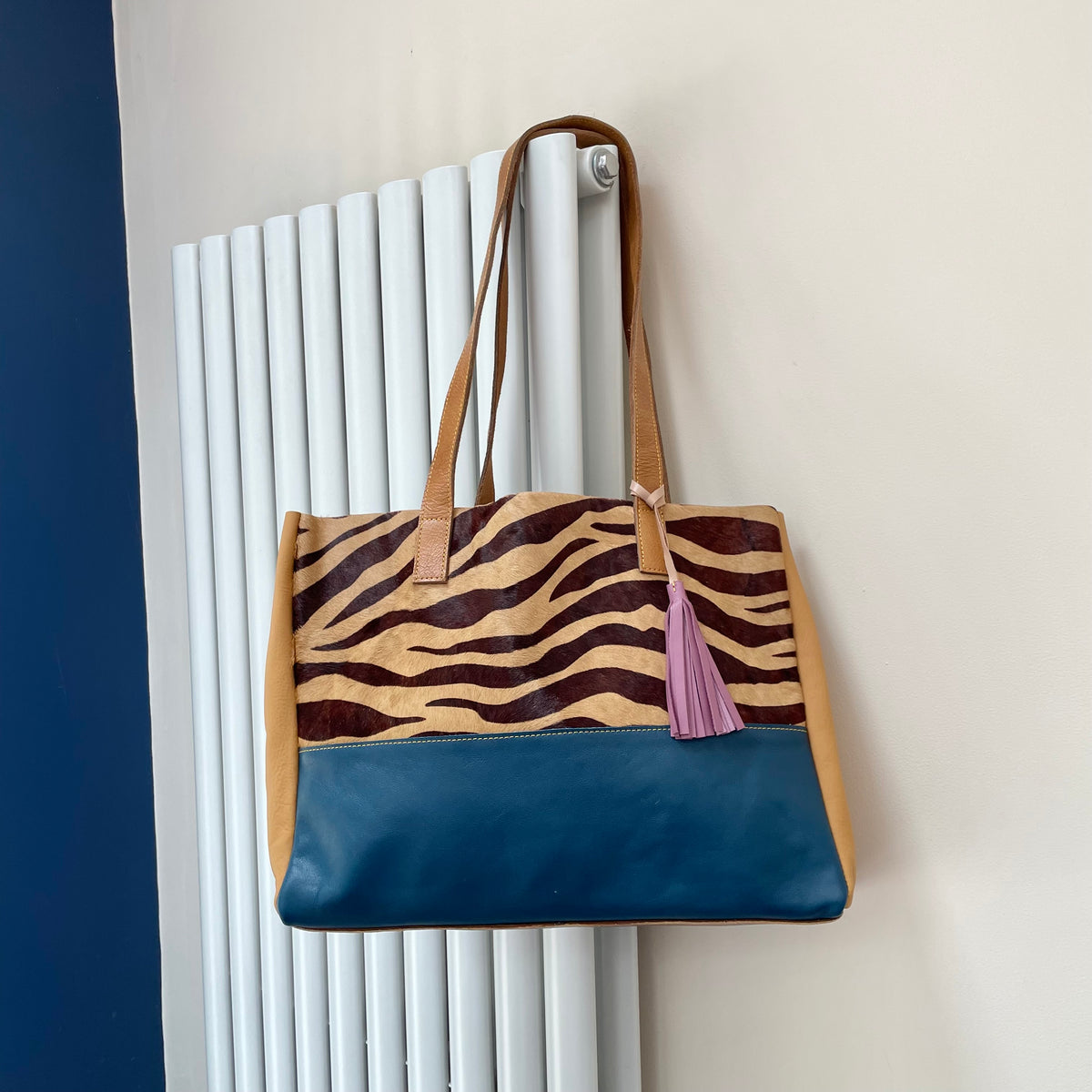 Nephele Anya Tote Bags Unique Handmade Upcycled Sustainable Leather
