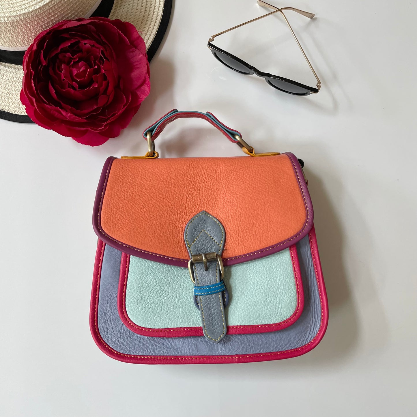 Nephele Lydia Bags Unique Handmade Recycled Sustainable Upcycled Leather