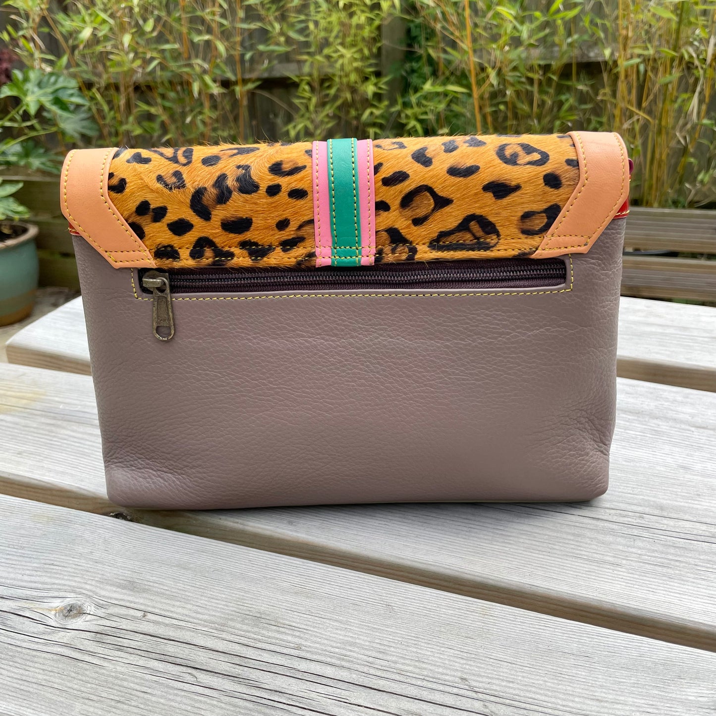 OUTLET Nephele Hattie Bag Unique Handmade Recycled Sustainable Leather