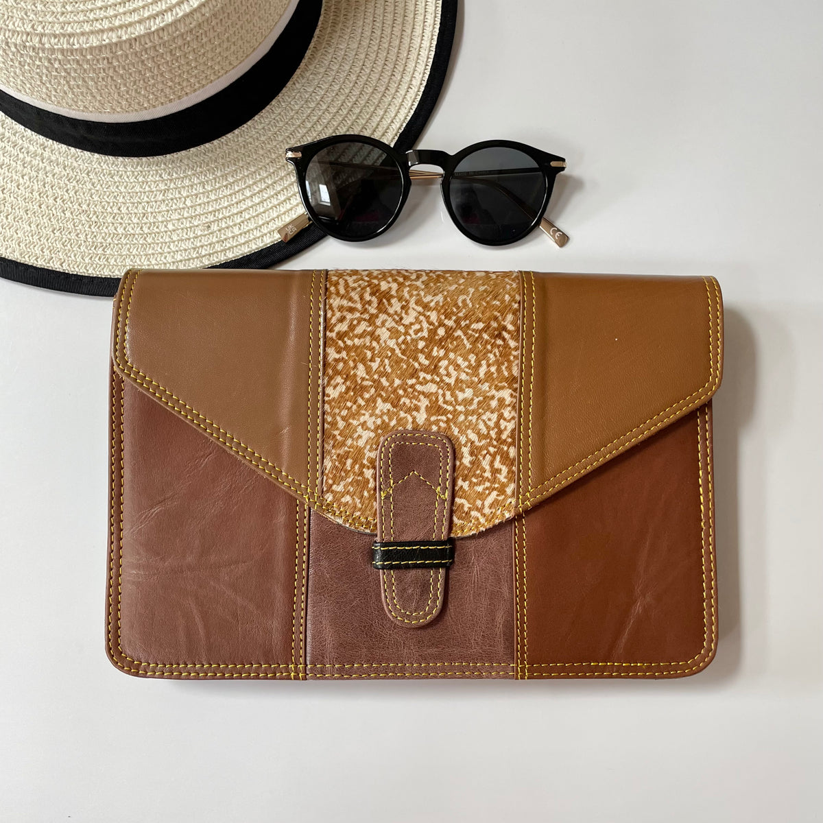 Nephele Mavis Bags Unique Handmade Upcycled Sustainable Leather