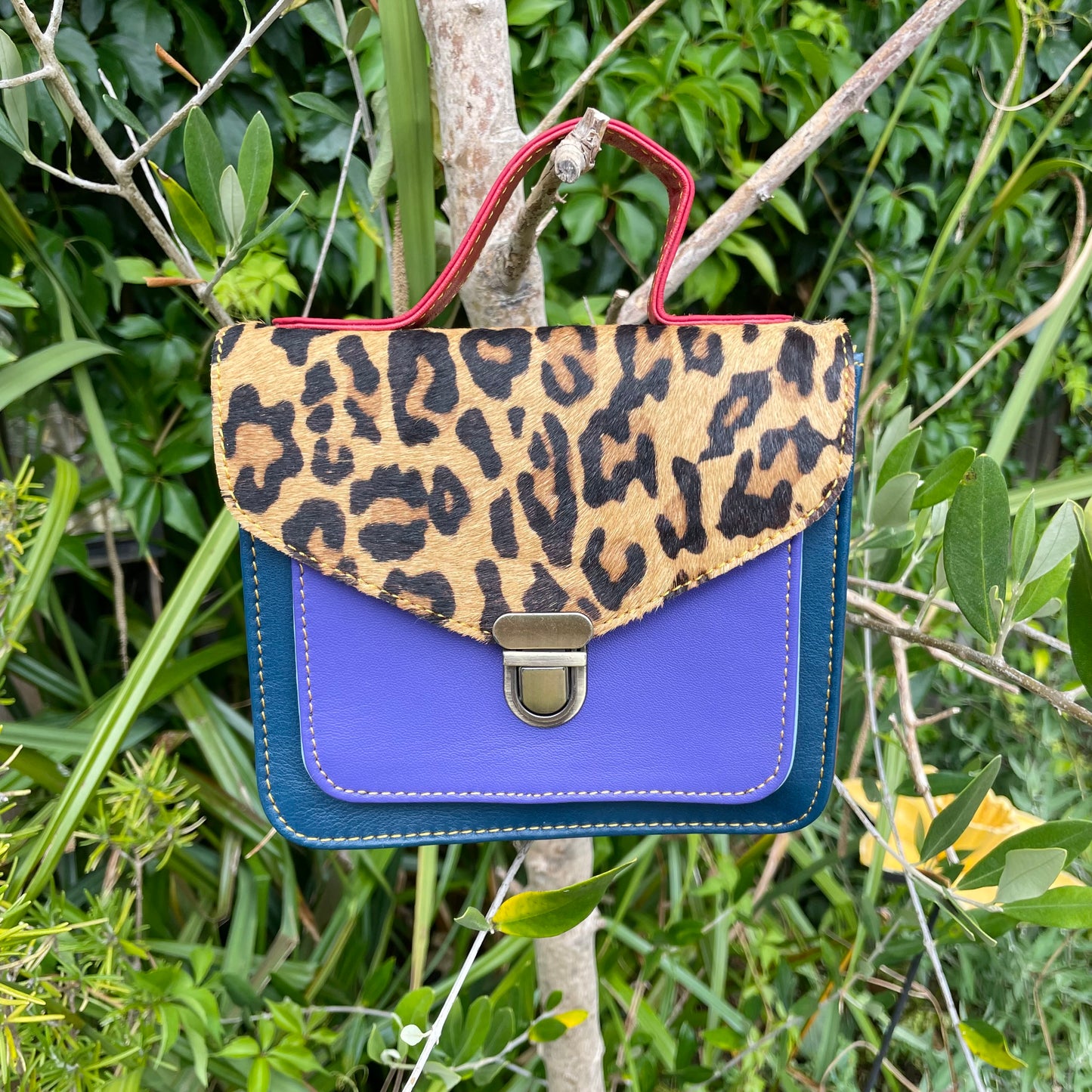 SALE Nephele Mini Vivian Bags Unique Handmade Recycled Sustainable Upcycled Leather