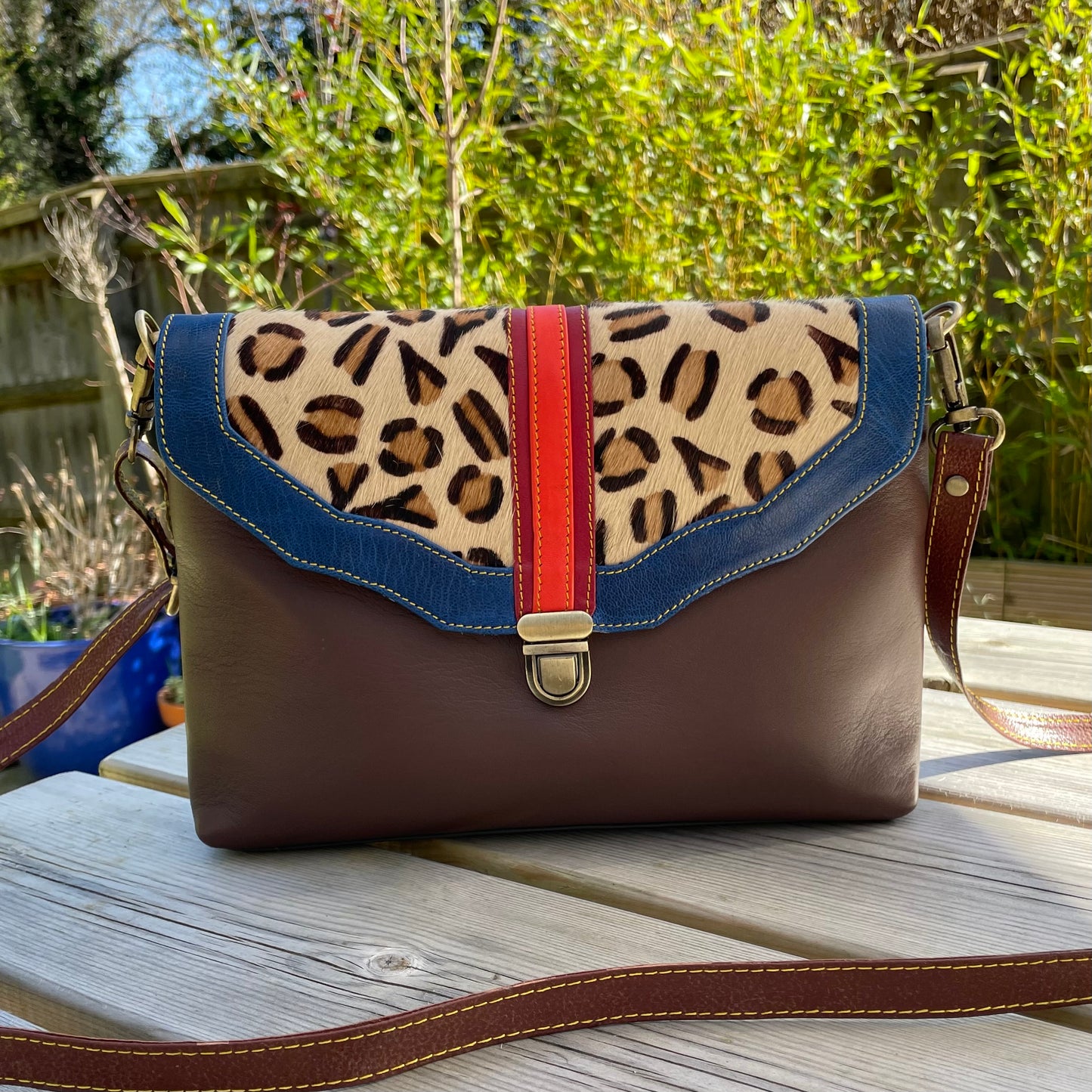 Nephele Hattie Bags Unique Handmade Recycled Sustainable Upcycled Leather