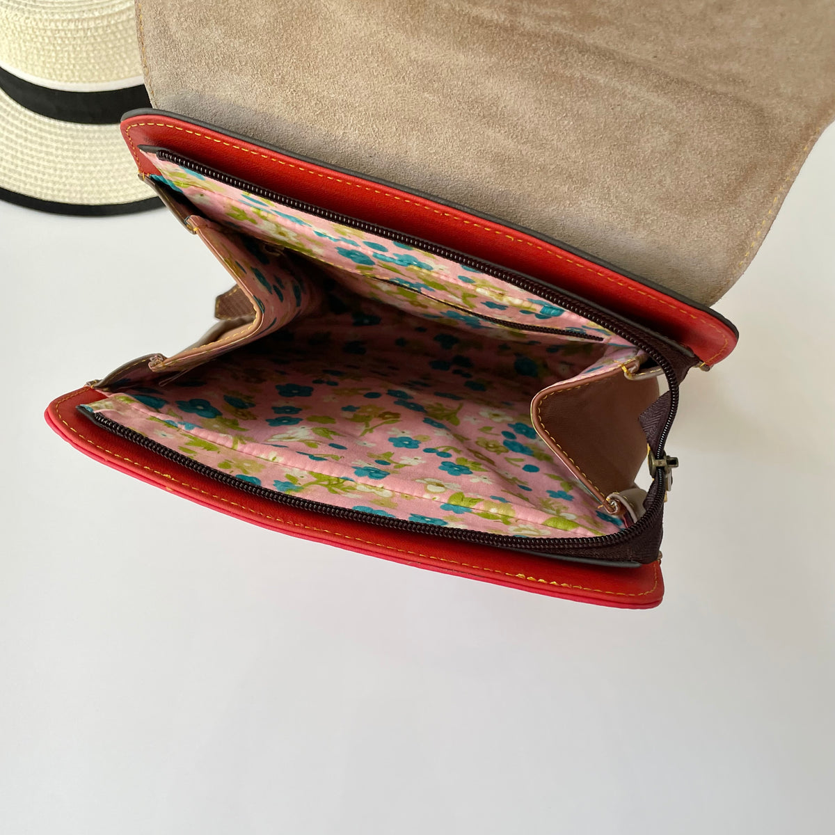 NEW Nephele Freya Backpack Unique Handmade Recycled Leather