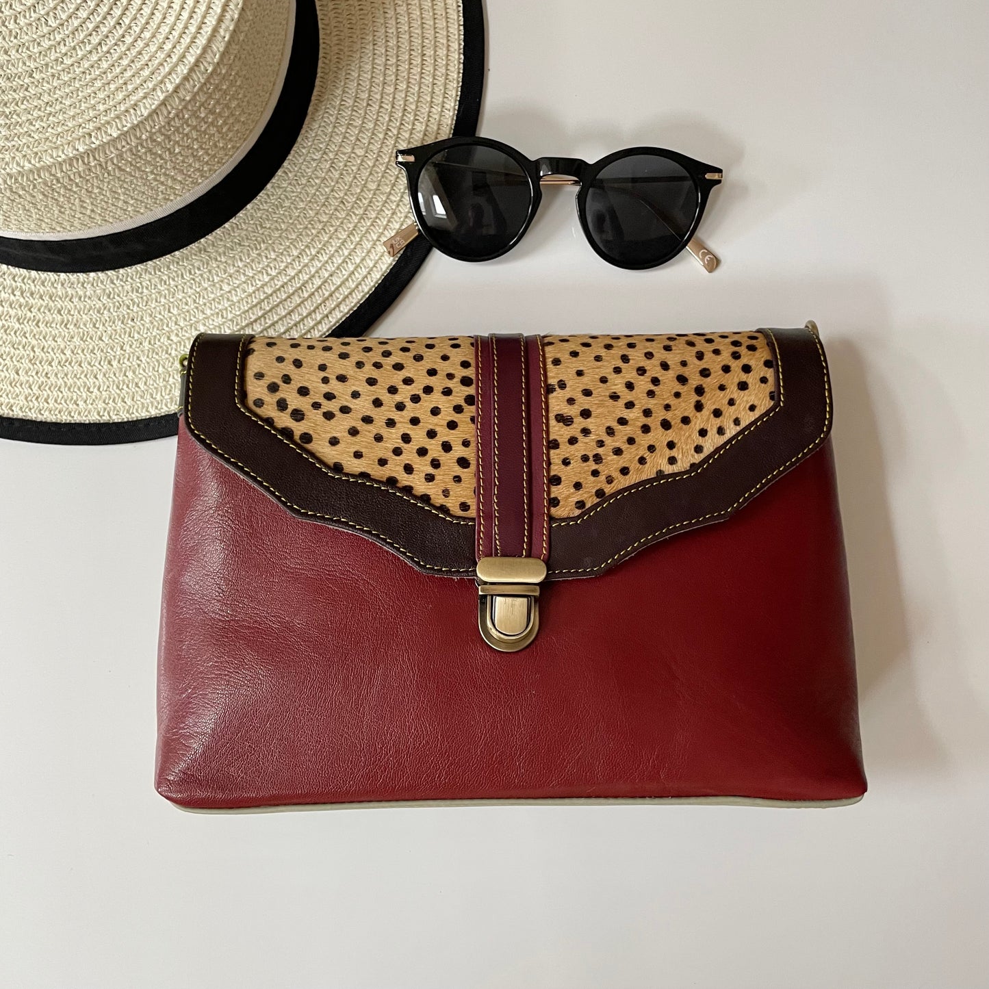 Nephele Hattie Bags Unique Handmade Recycled Sustainable Upcycled Leather