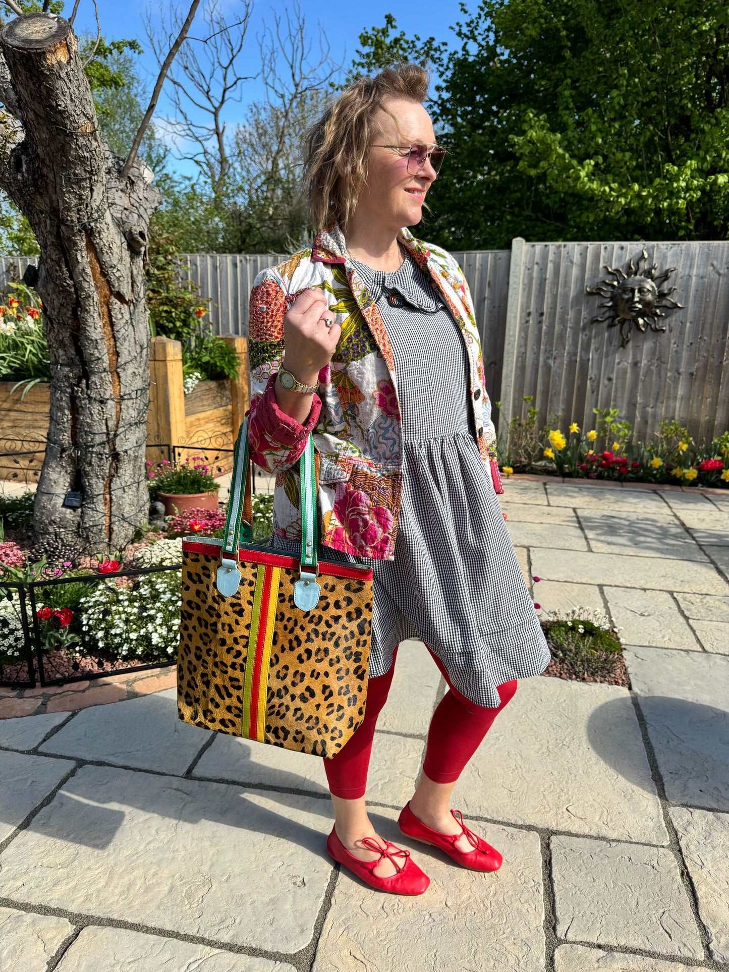Nephele Layla Tote Bags Unique Handmade Recycled Sustainable Upcycled Leather