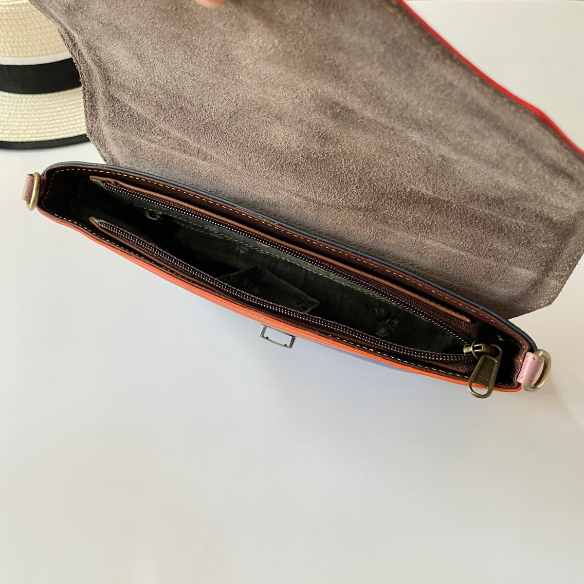 OUTLET Nephele Hattie Bag Unique Handmade Recycled Sustainable Leather