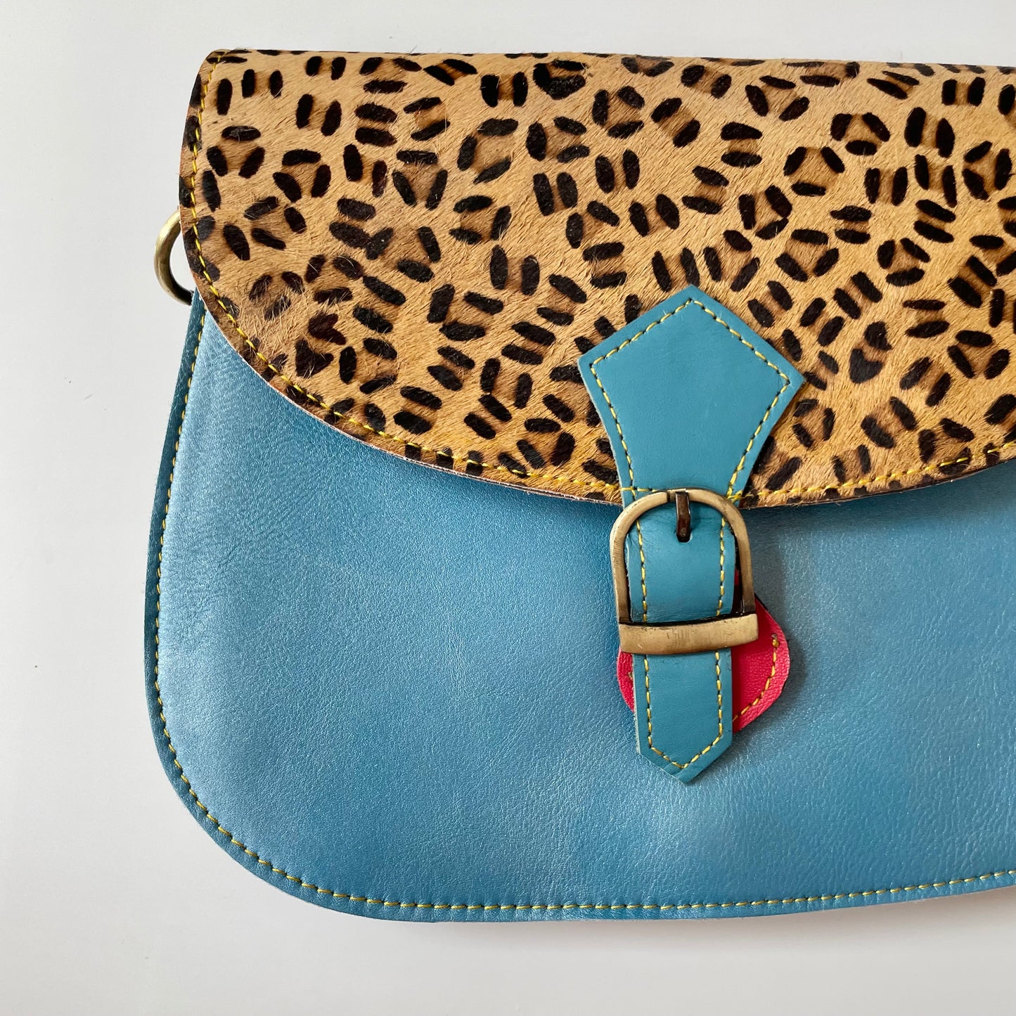 OUTLET Nephele Alice Bag Unique Handmade Recycled Sustainable Leather