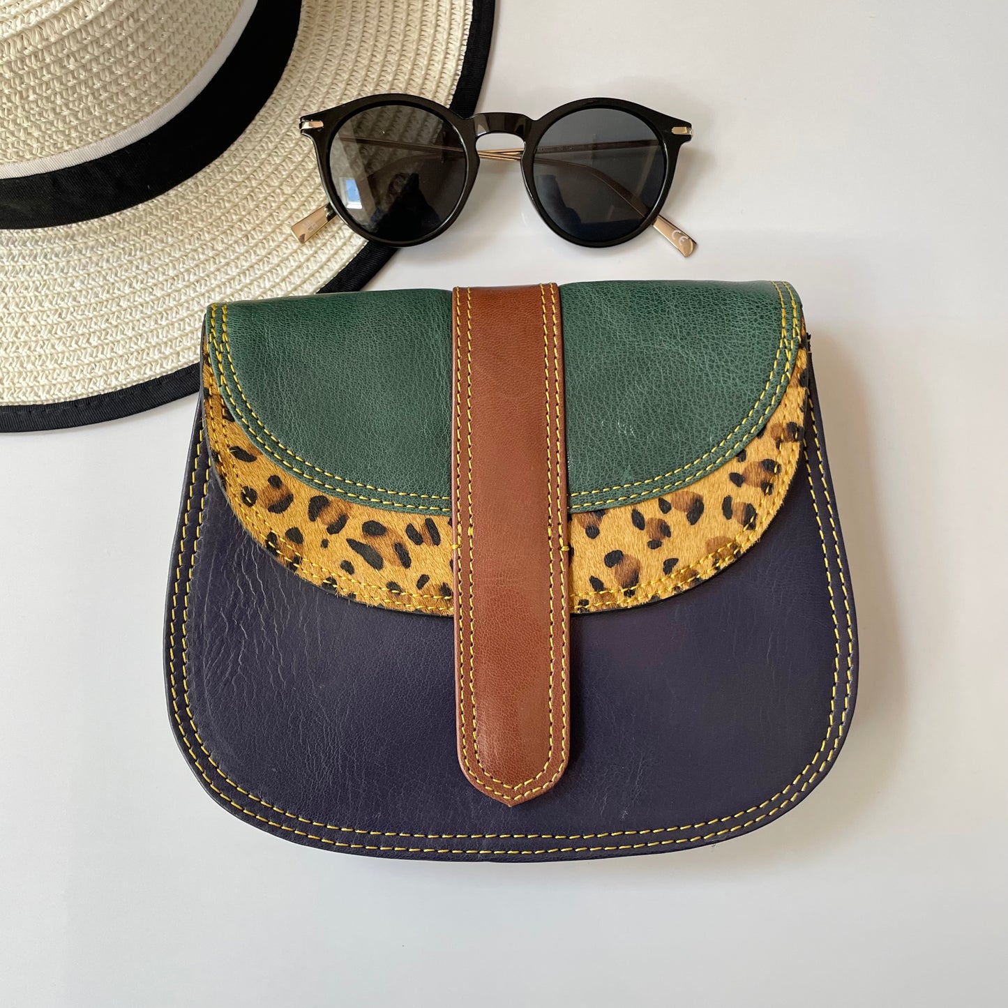 Nephele Cecile Bags Unique Handmade Recycled Sustainable Upcycled Leather