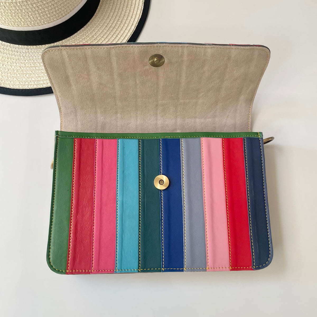 OUTLET Nephele Luna Bag Unique Handmade Recycled Sustainable Leather