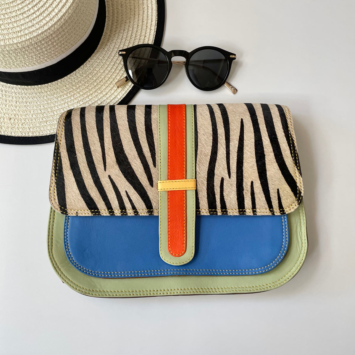 Nephele Vanessa Bags Unique Handmade Upcycled Sustainable Leather