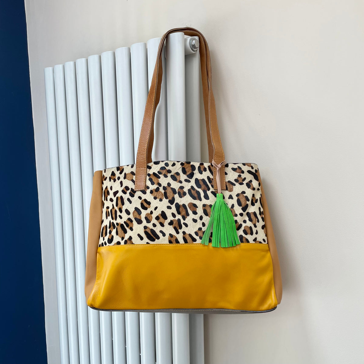 Nephele Anya Tote Bags Unique Handmade Upcycled Sustainable Leather