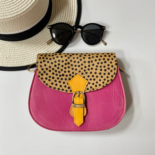 OUTLET Nephele Tallulah Bag Unique Handmade Recycled Sustainable Leather
