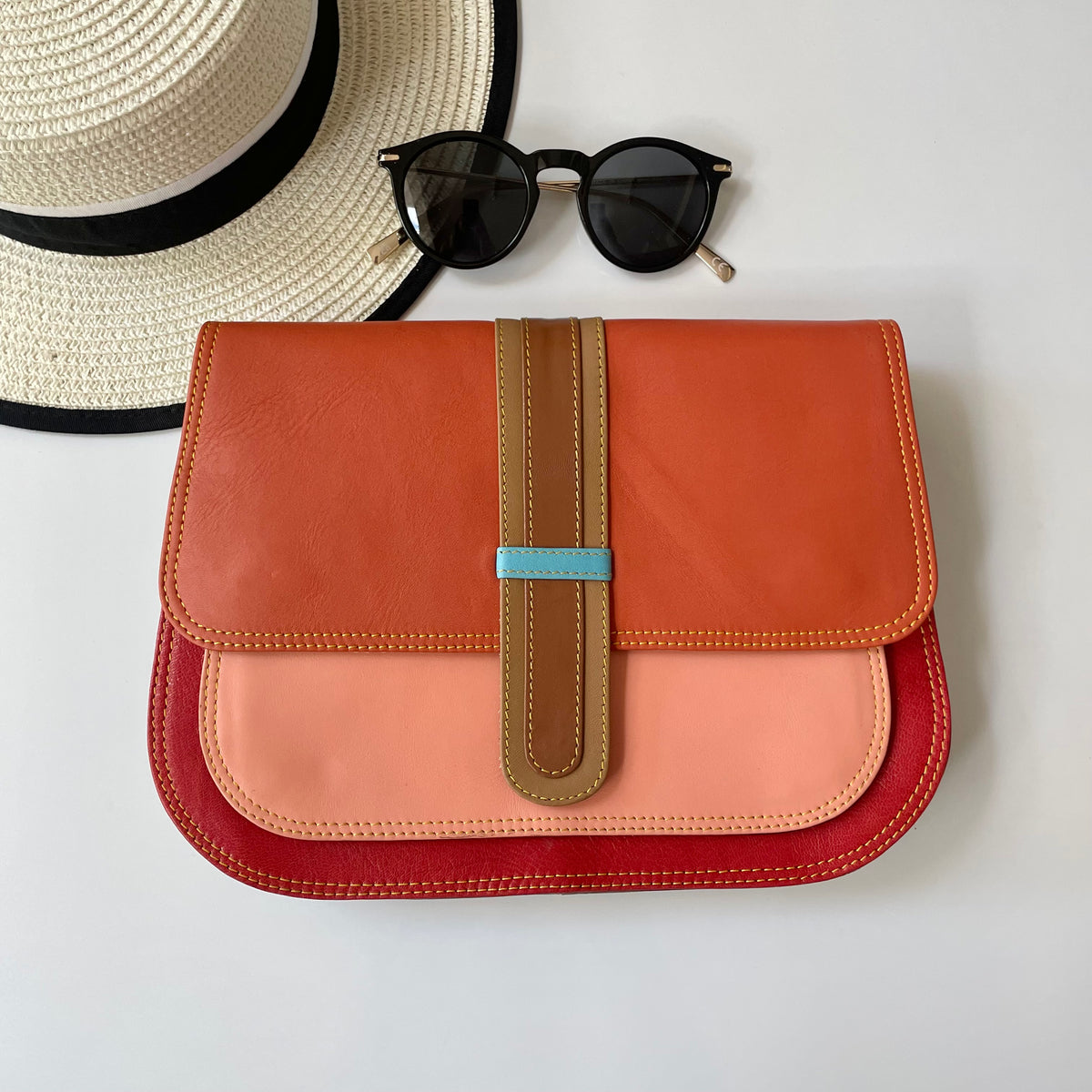 Nephele Vanessa Bags Unique Handmade Upcycled Sustainable Leather