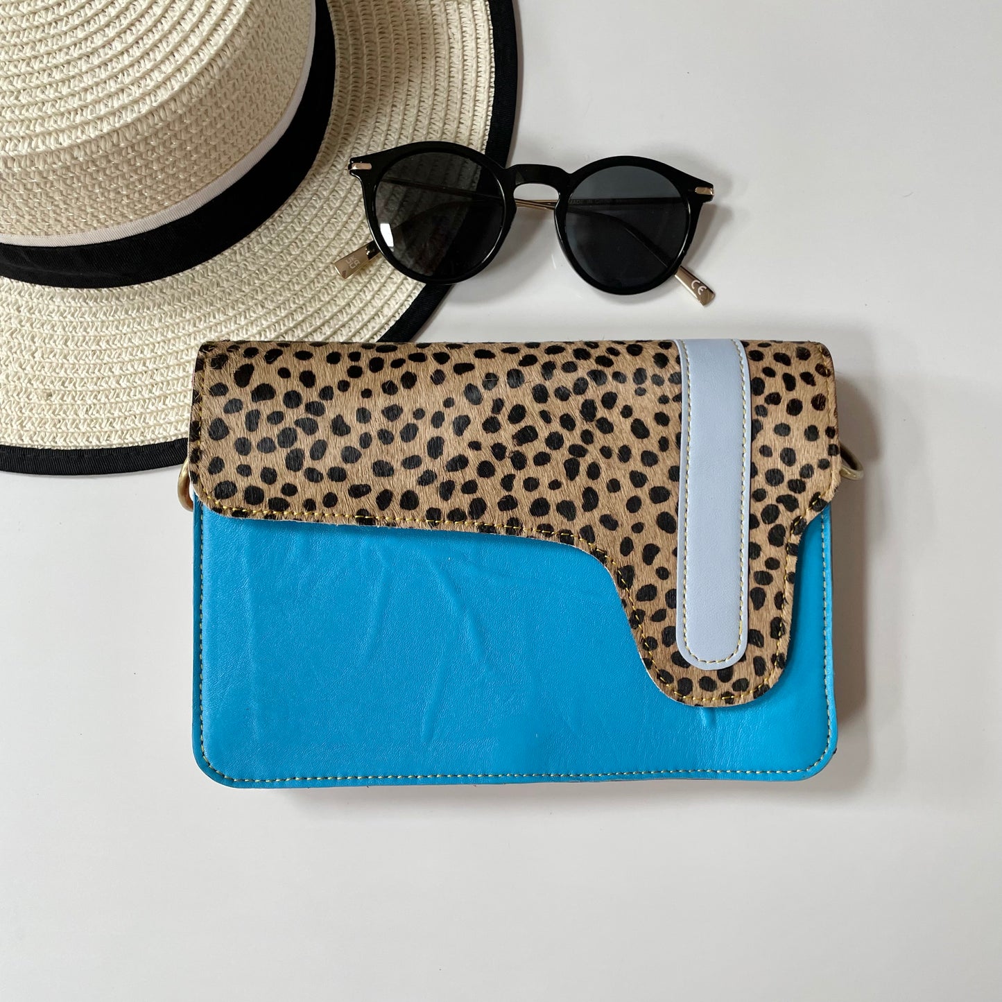 OUTLET Nephele Edna Bag Unique Handmade Recycled Sustainable Leather
