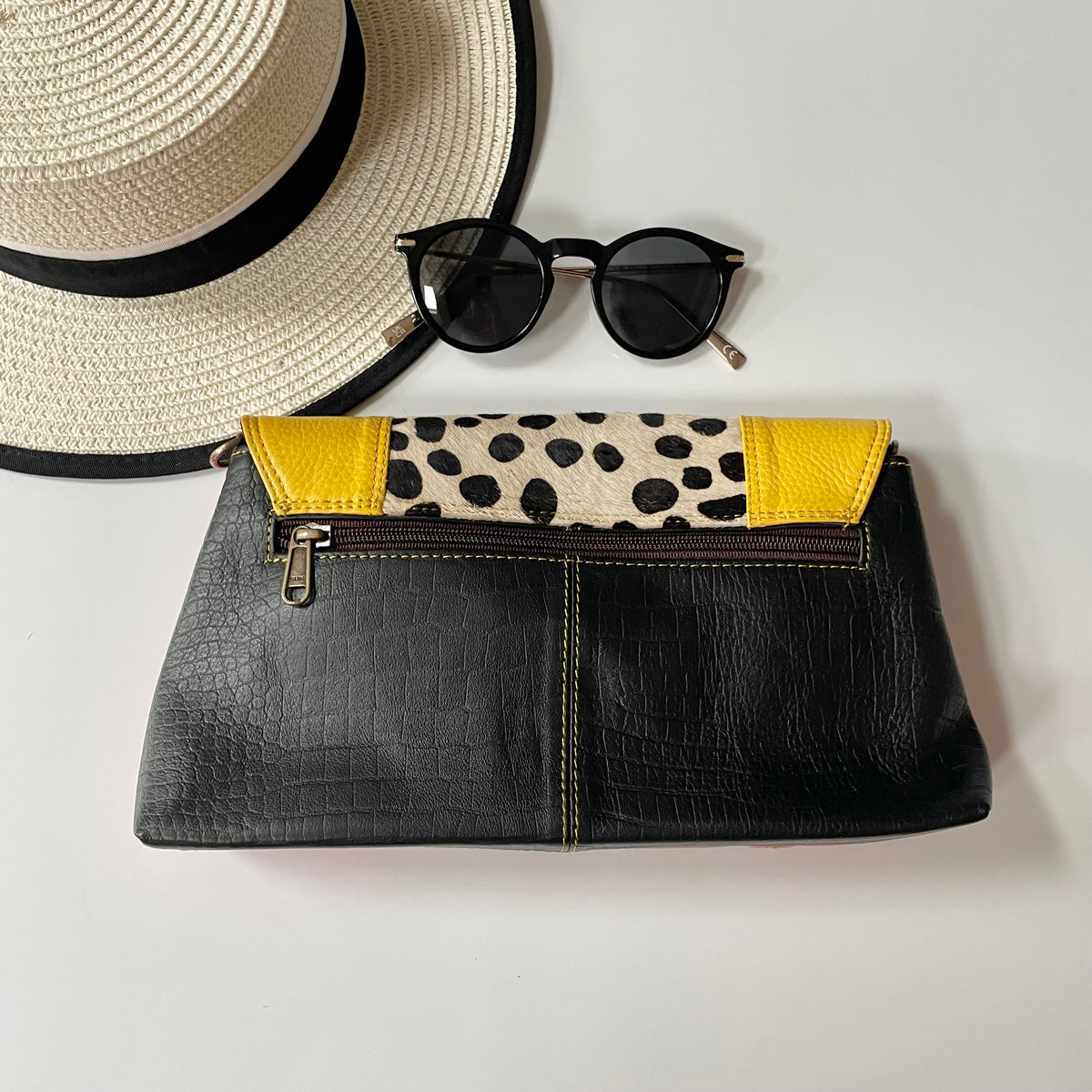 OUTLET Nephele Dorothy Bag Unique Handmade Recycled Sustainable Leather