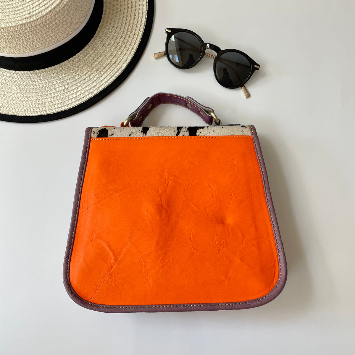 OUTLET Nephele Lydia Bag Unique Handmade Recycled Sustainable Leather