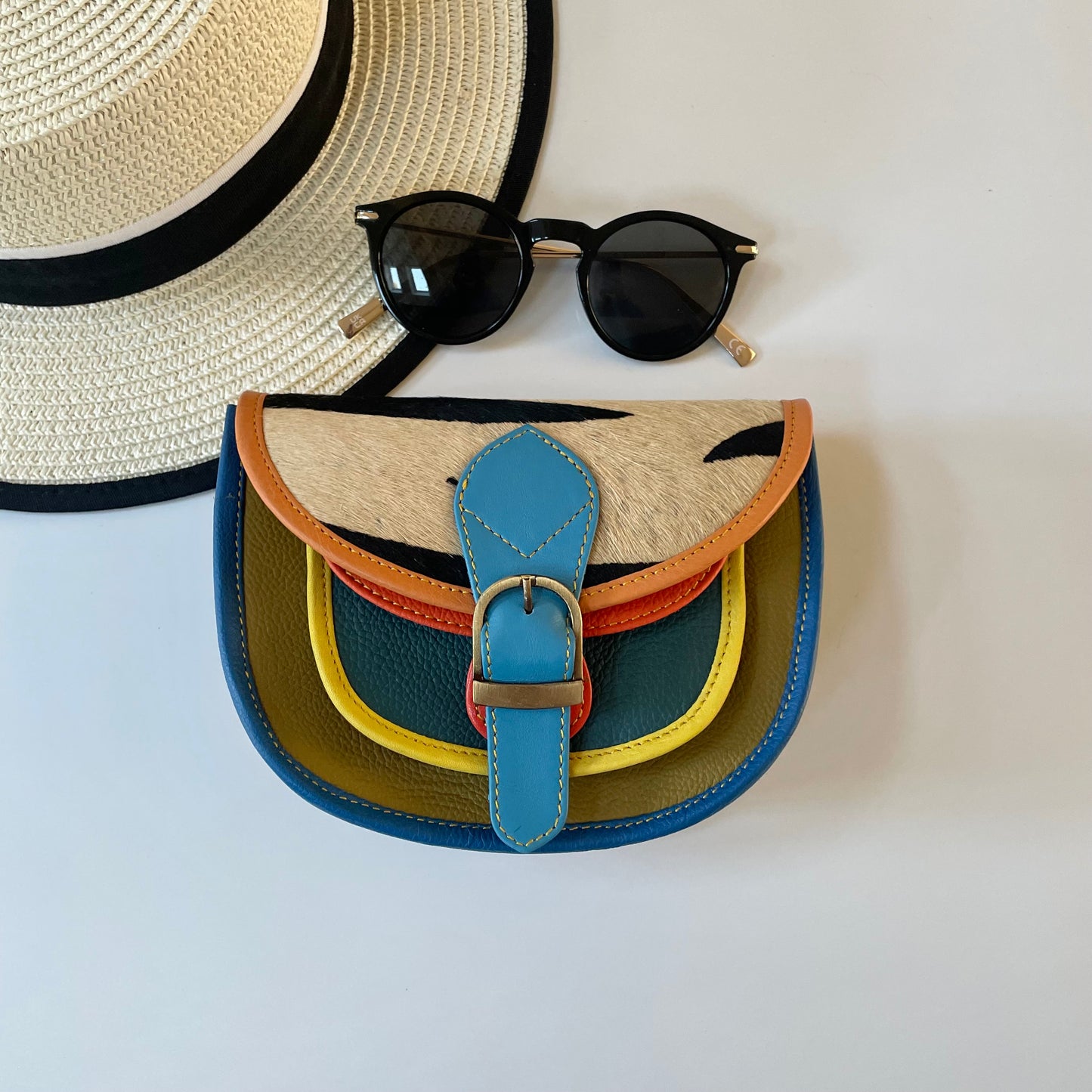 Nephele Olivia Bags Unique Handmade Recycled Sustainable Upcycled Leather