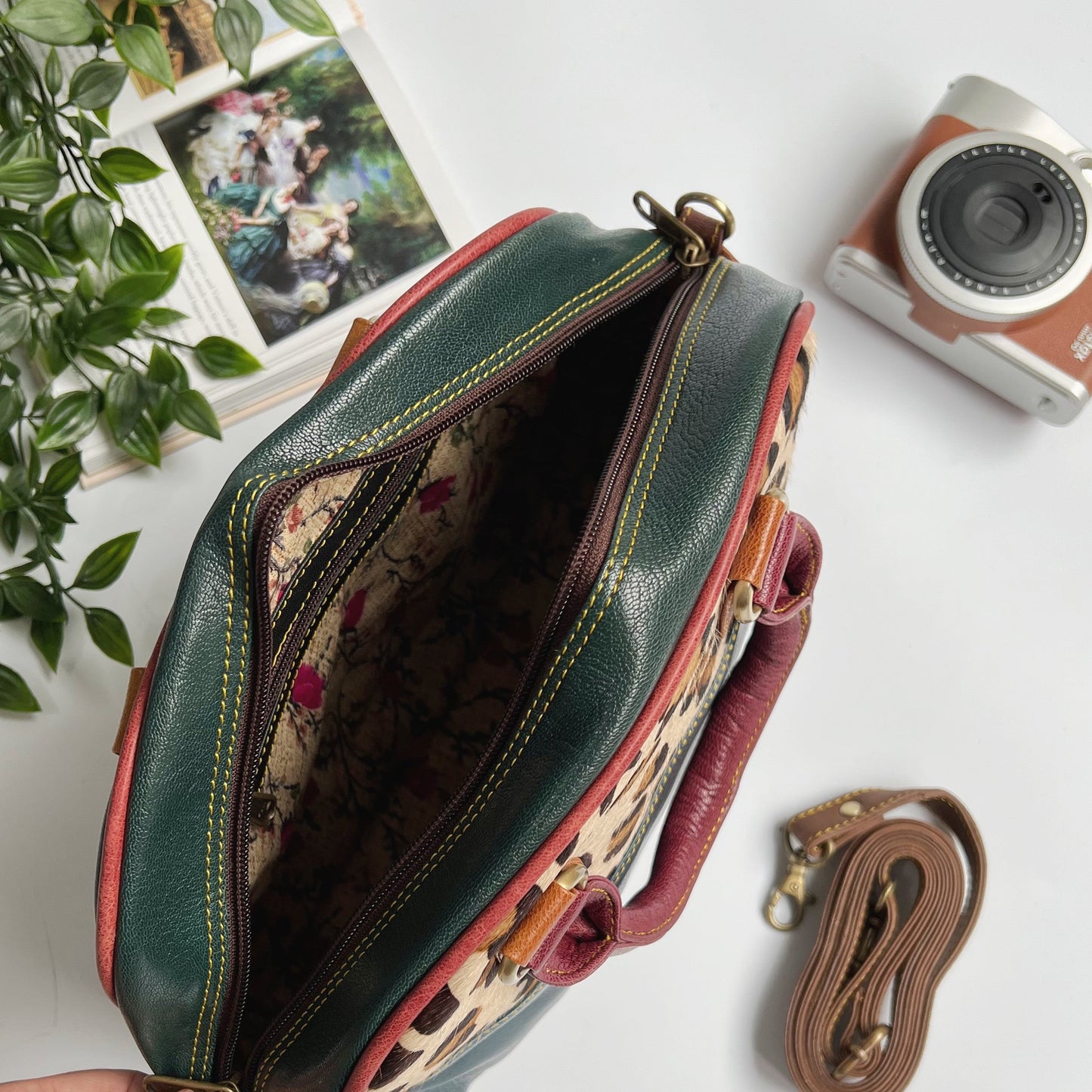 Nephele Maggie Bags Unique Handmade Recycled Sustainable Upcycled Leather