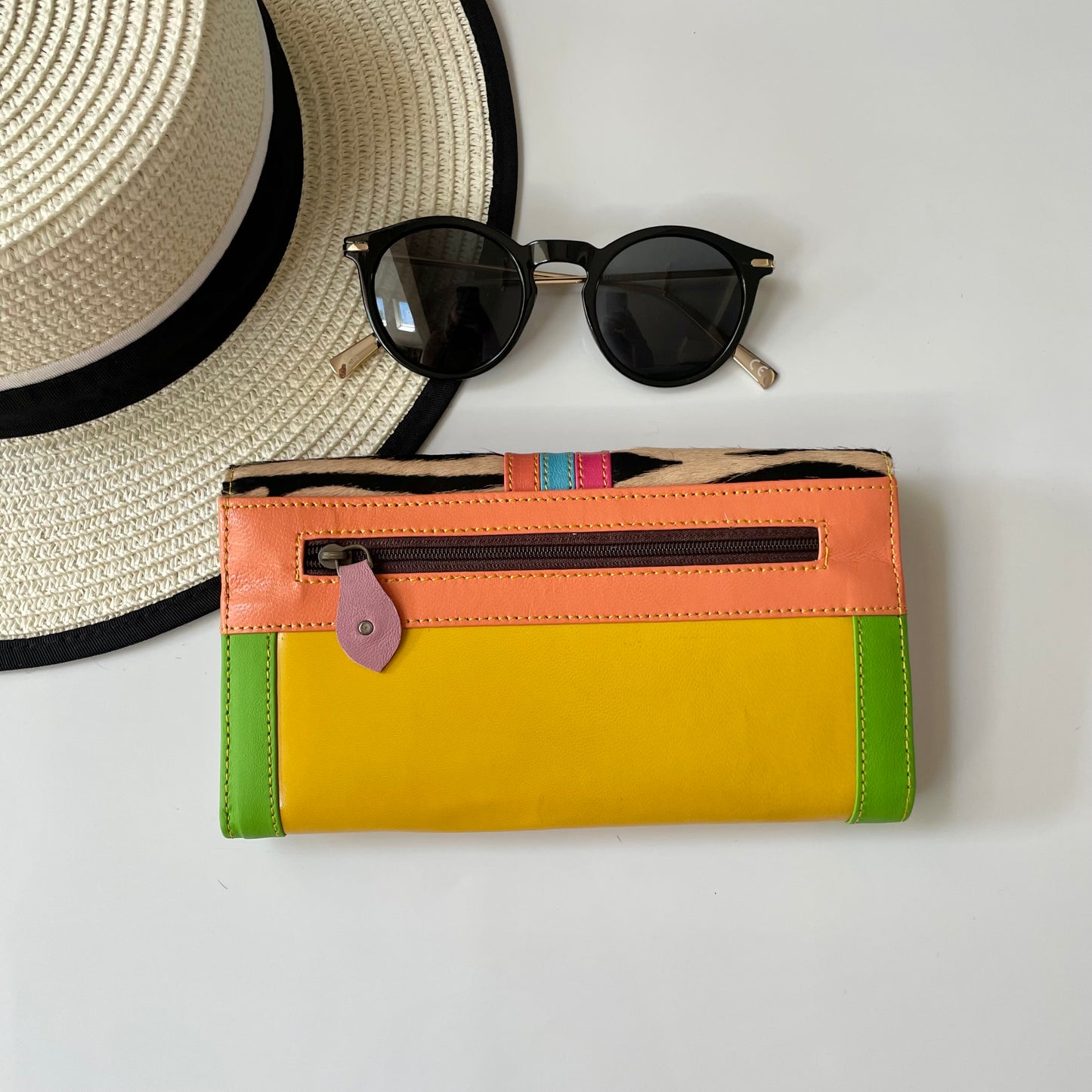 OUTLET Nephele Nellie Purse Unique Handmade Recycled Sustainable Leather