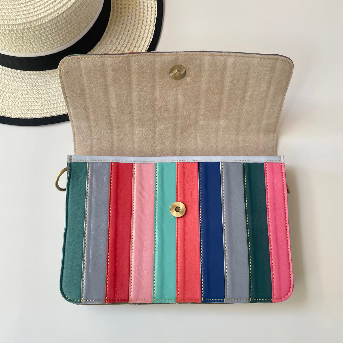 OUTLET Nephele Luna Bag Unique Handmade Recycled Sustainable Leather