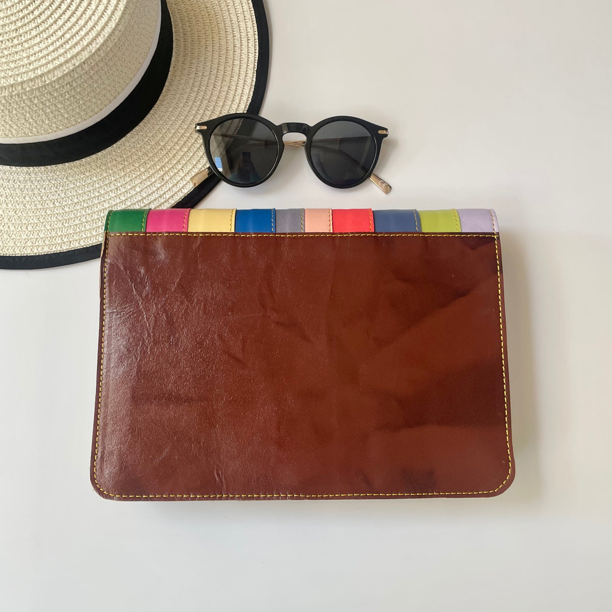 OUTLET Nephele Luna Bag Unique Handmade Recycled Sustainable Leather