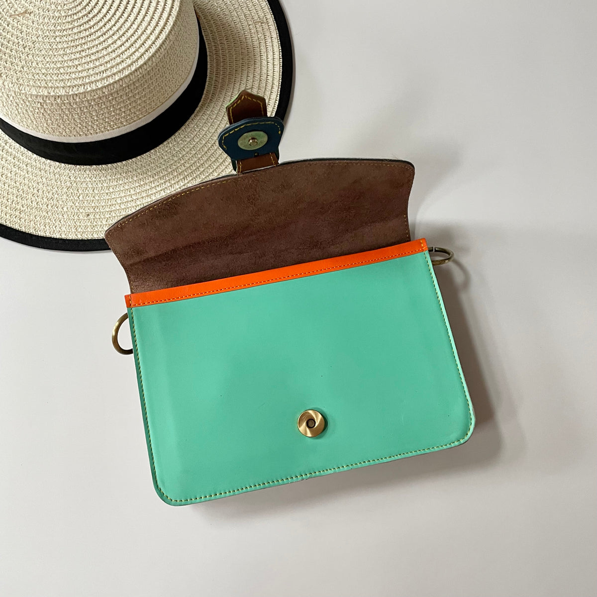 OUTLET Nephele Nancy Bag Unique Handmade Recycled Sustainable Leather