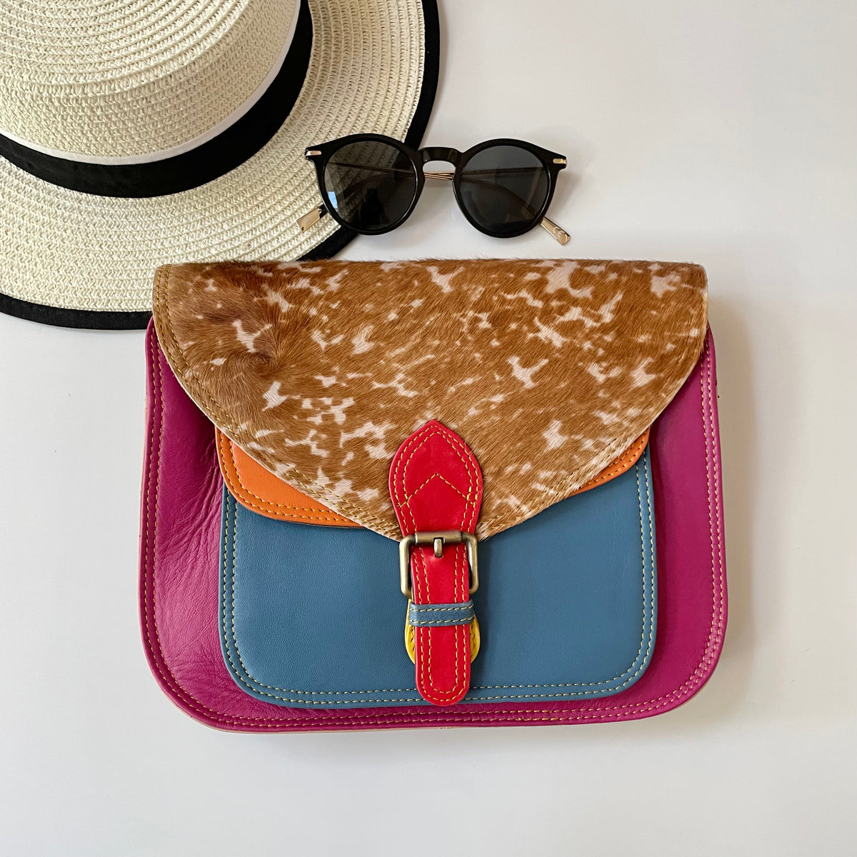 Nephele Libby Bags Unique Handmade Upcycled Sustainable Leather