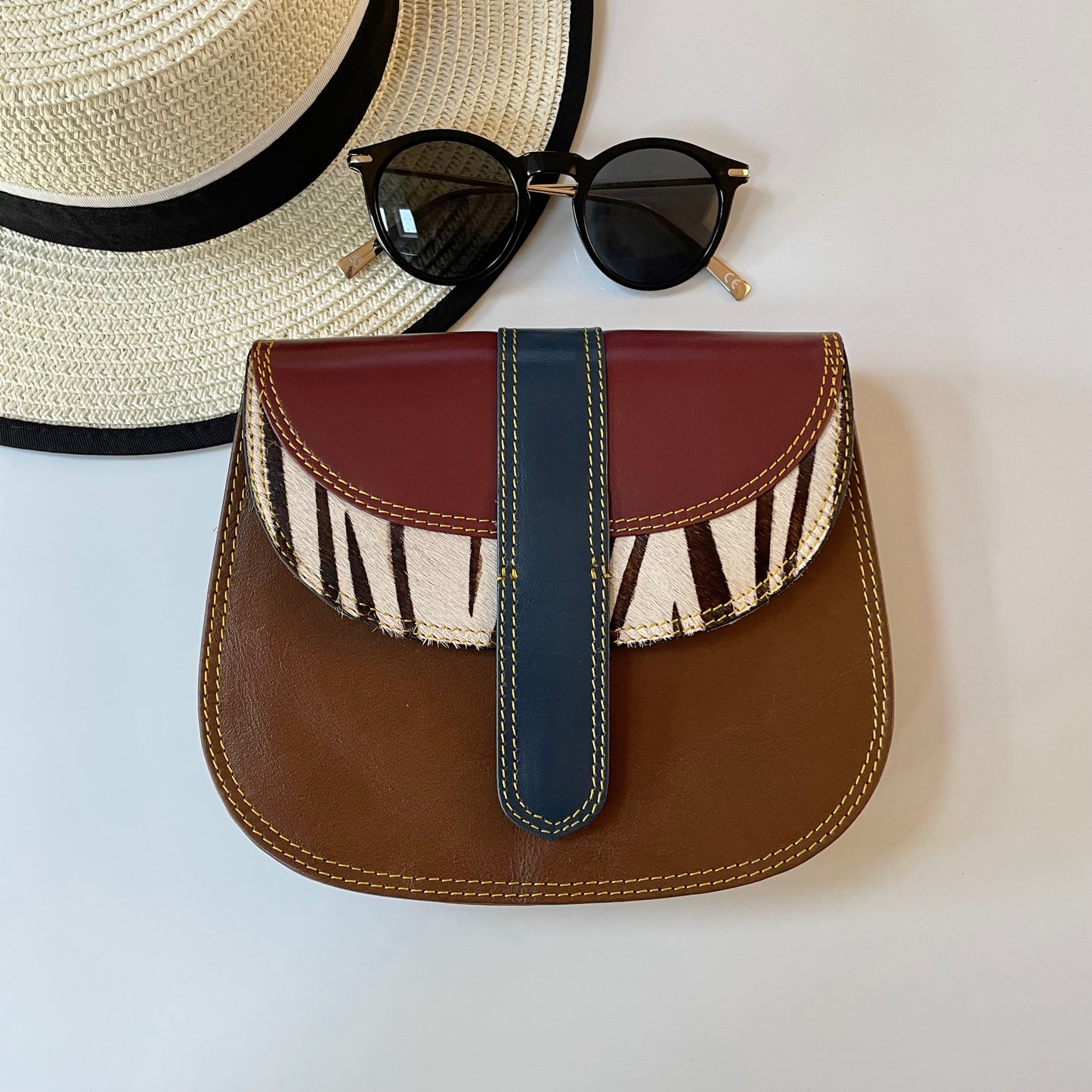 Nephele Cecile Bags Unique Handmade Recycled Sustainable Upcycled Leather