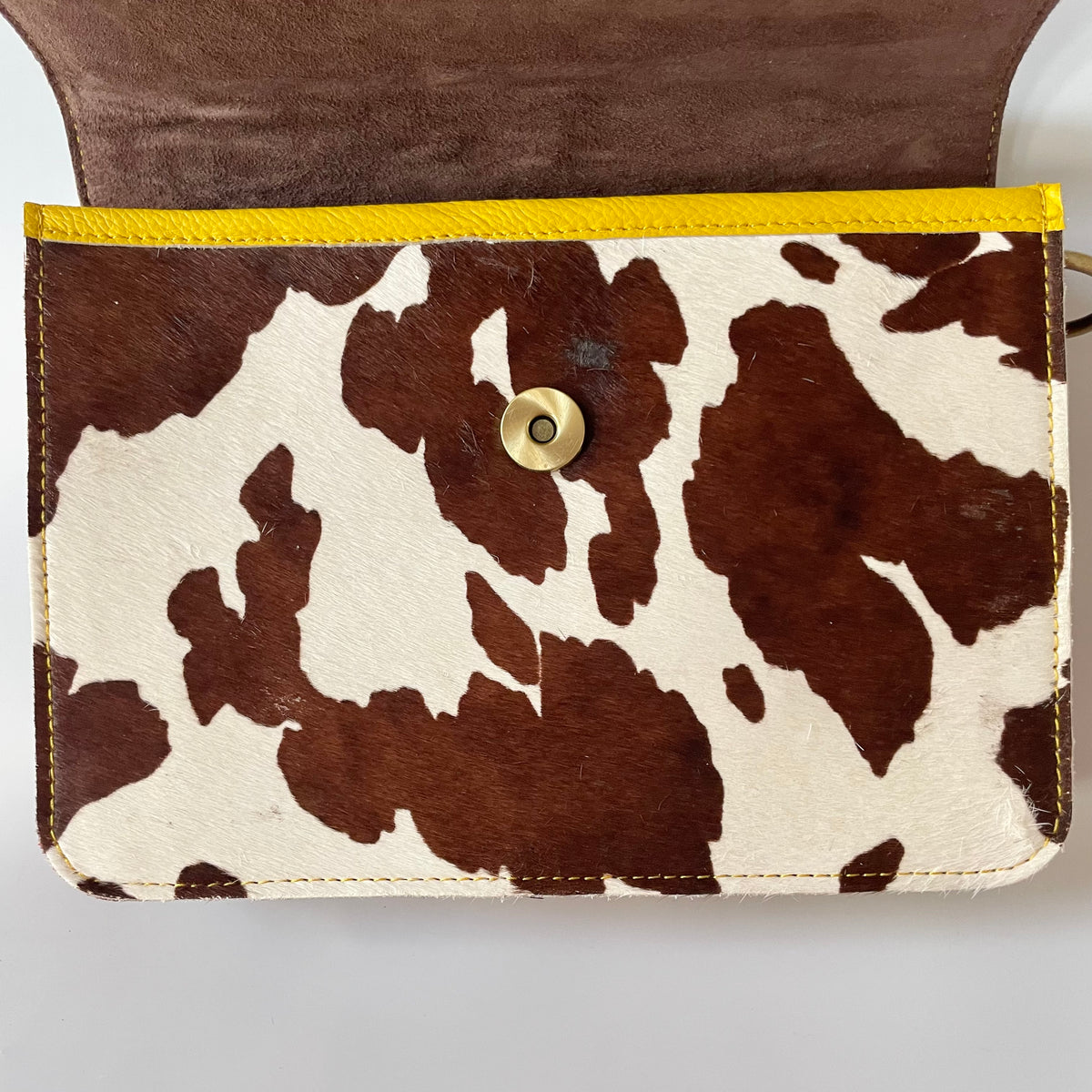 OUTLET Nephele Eadie Full Print Bag Unique Handmade Recycled Sustainable Leather