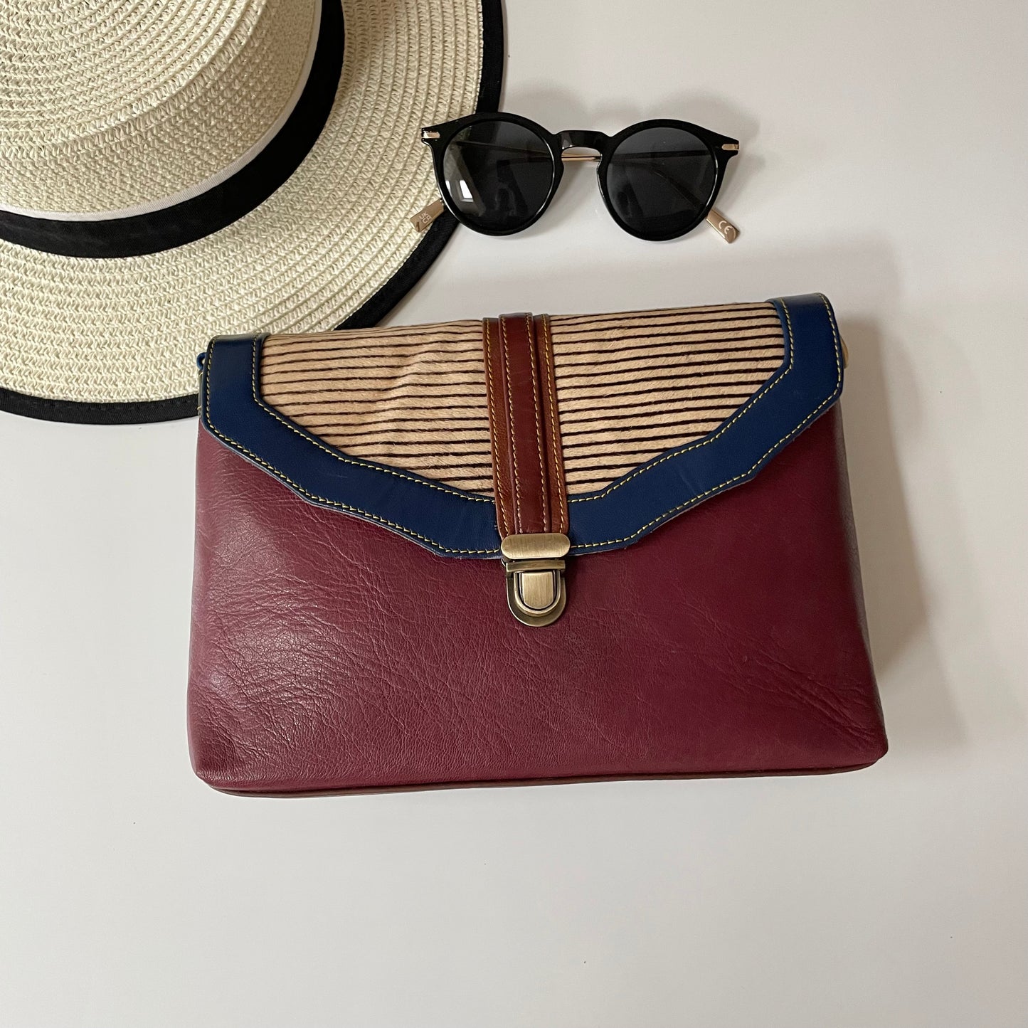 Nephele Hattie Bags Unique Handmade Recycled Sustainable Upcycled Leather