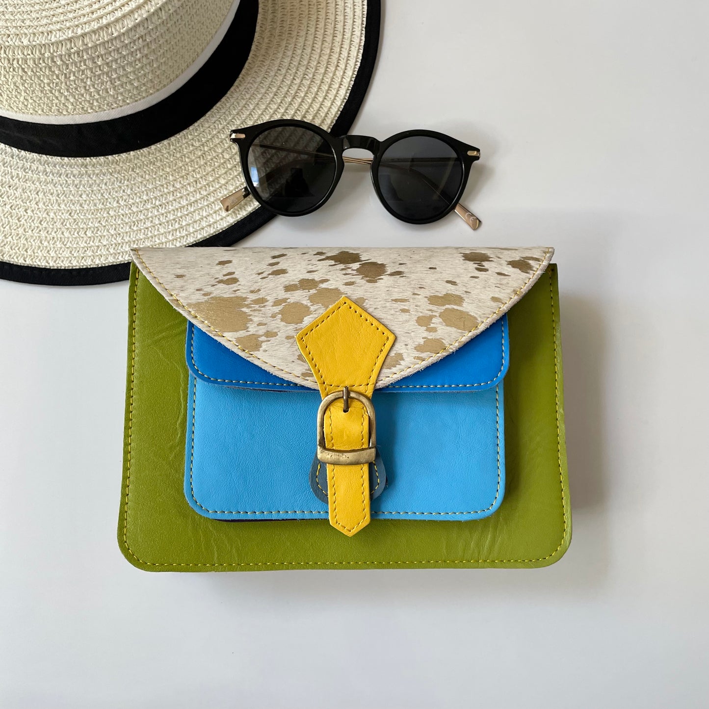 Nephele Dixie Bags Unique Handmade Recycled Sustainable Upcycled Leather
