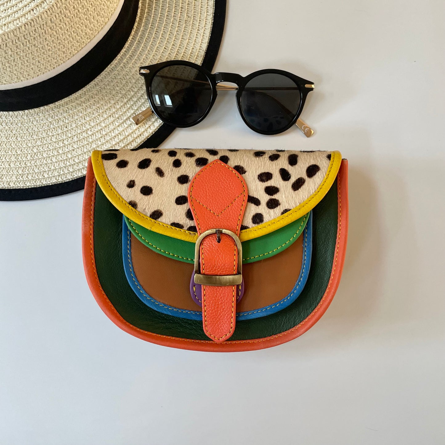 Nephele Olivia Bags Unique Handmade Recycled Sustainable Upcycled Leather